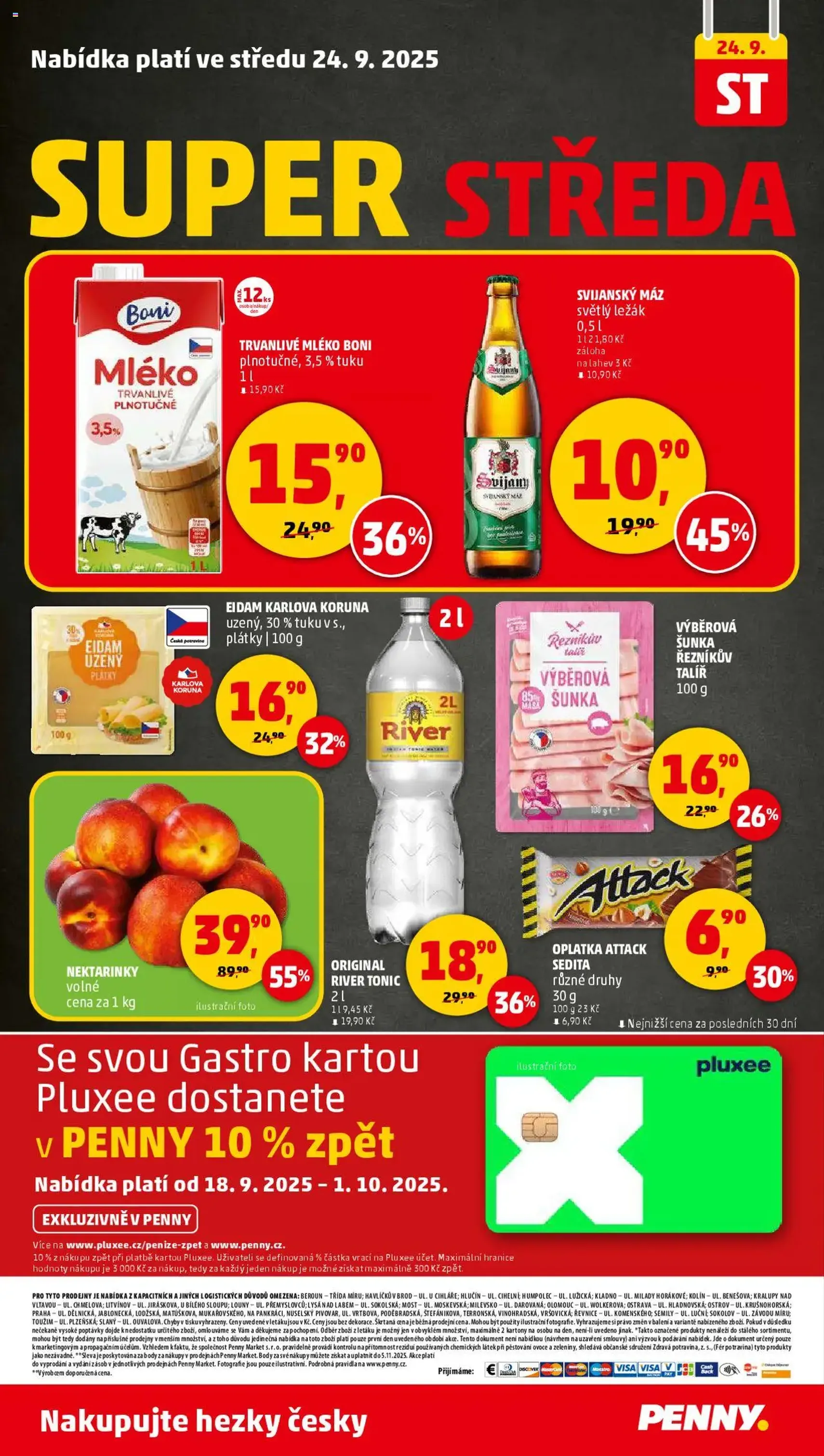 Penny Market leták - Čtvrtečník - platný leták od 18.09.2025 strana 32 z 37