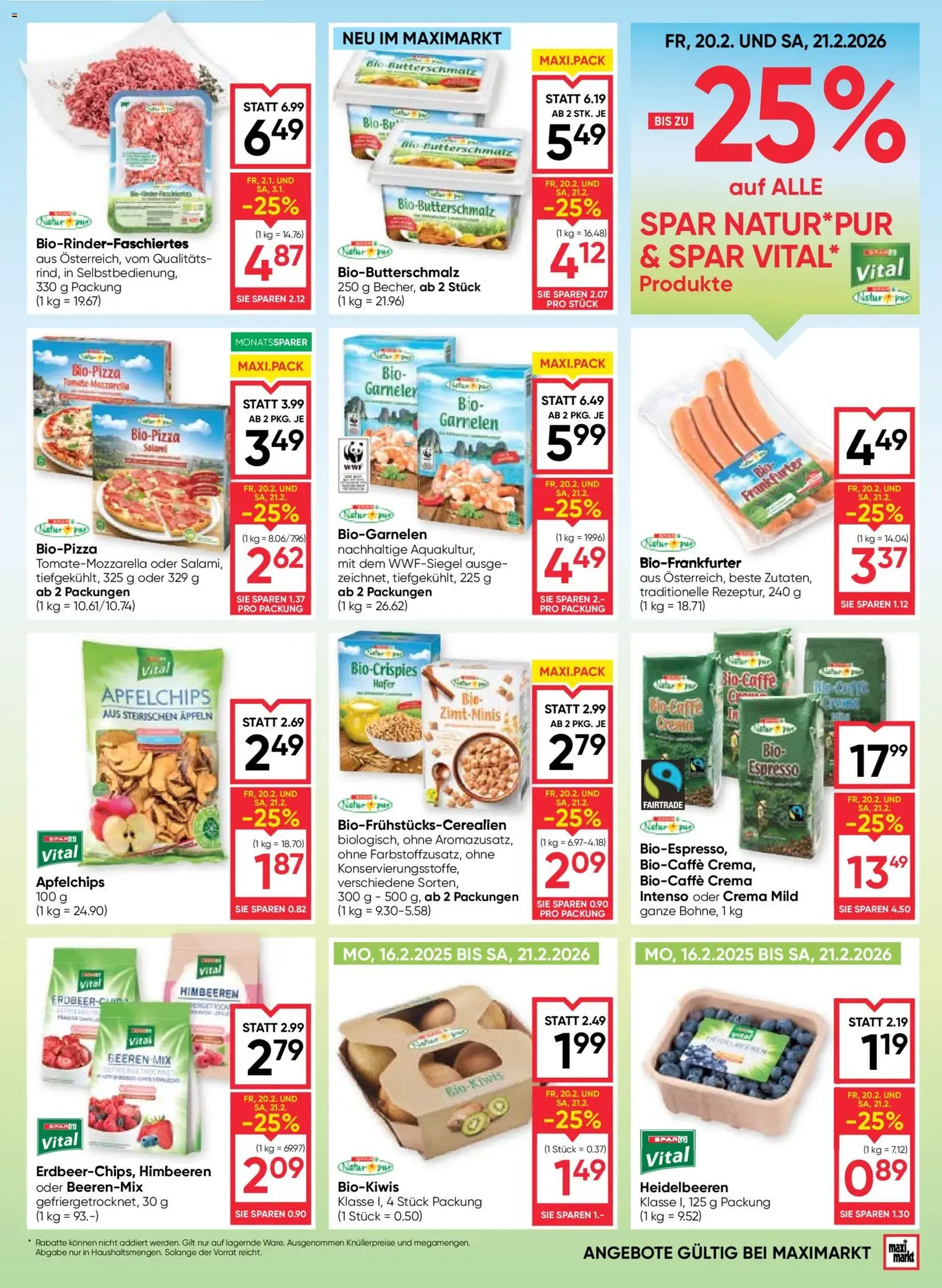 Maximarkt Flugblatt - Gültiger Prospekt ab 19.02.2026, Seite 7 von insgesamt 24