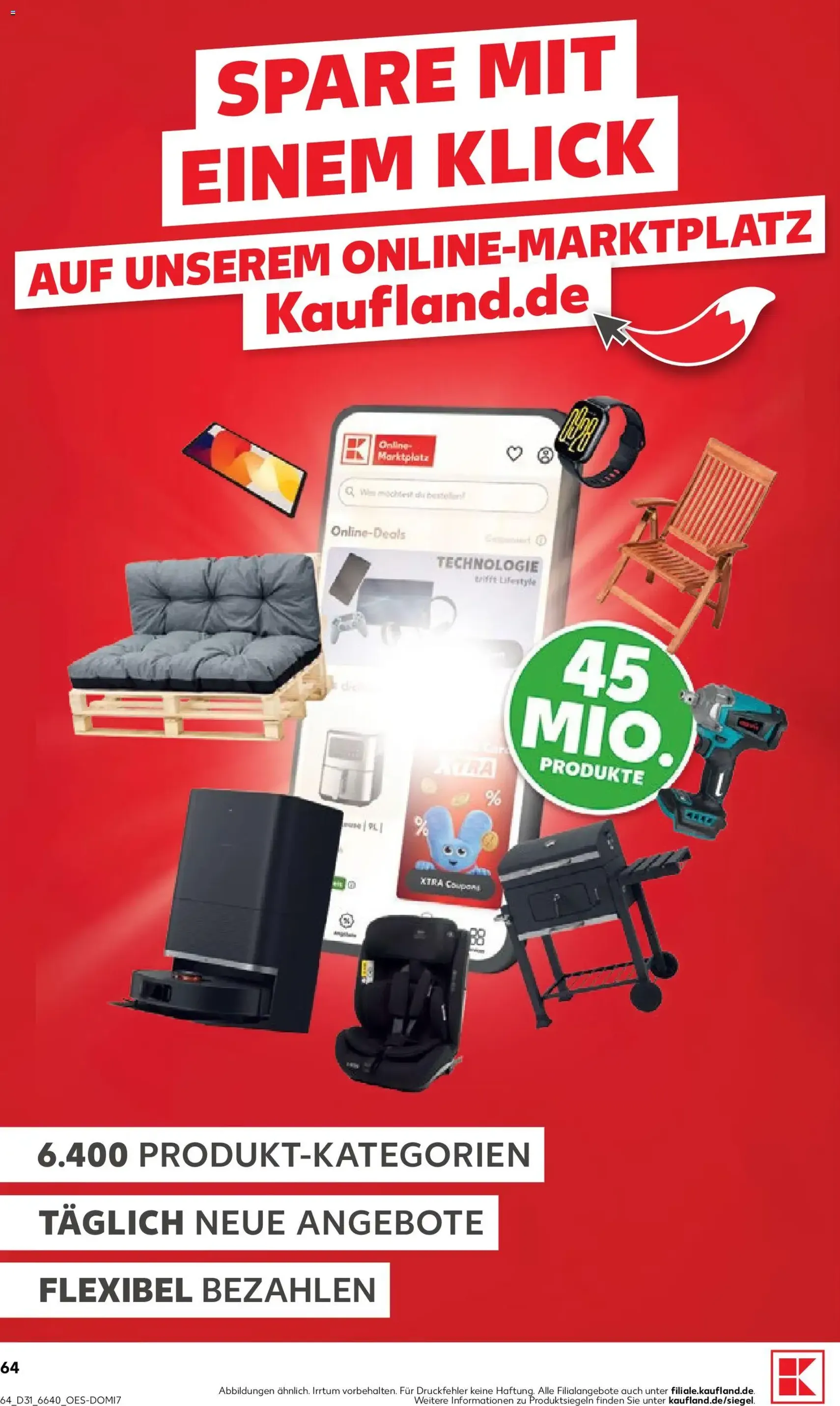 Kaufland Prospekt - Gültiger Prospekt ab 30.07.2026, Seite 64 von insgesamt 66