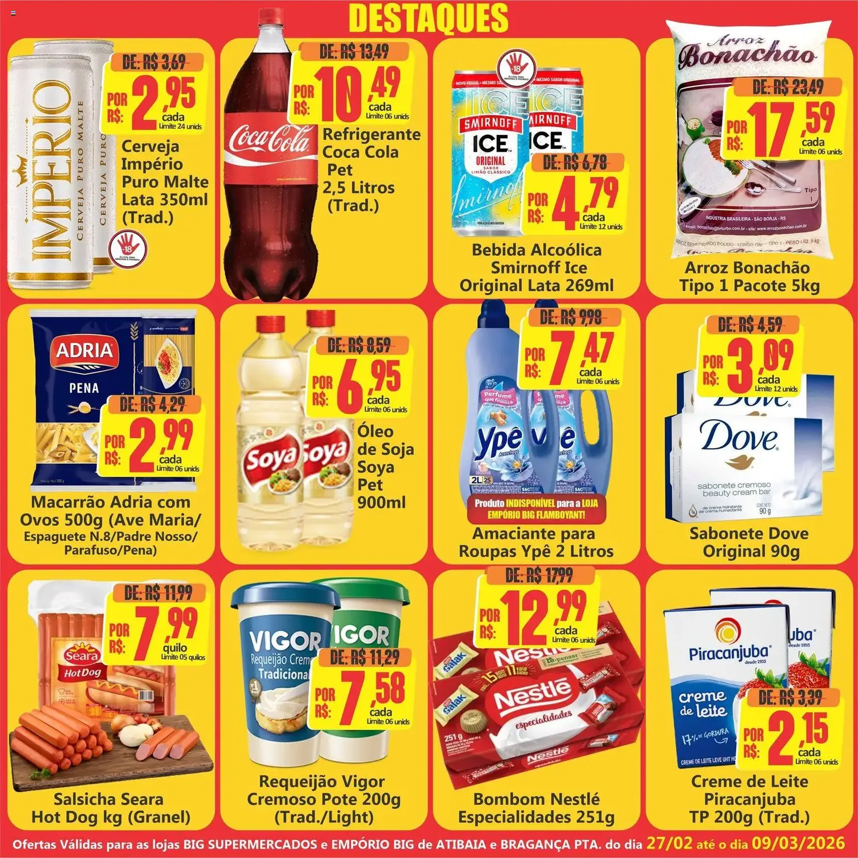 Big Supermercados - Ofertas da semana - folheto válido a partir de 27/02/2026 página 2 de 6