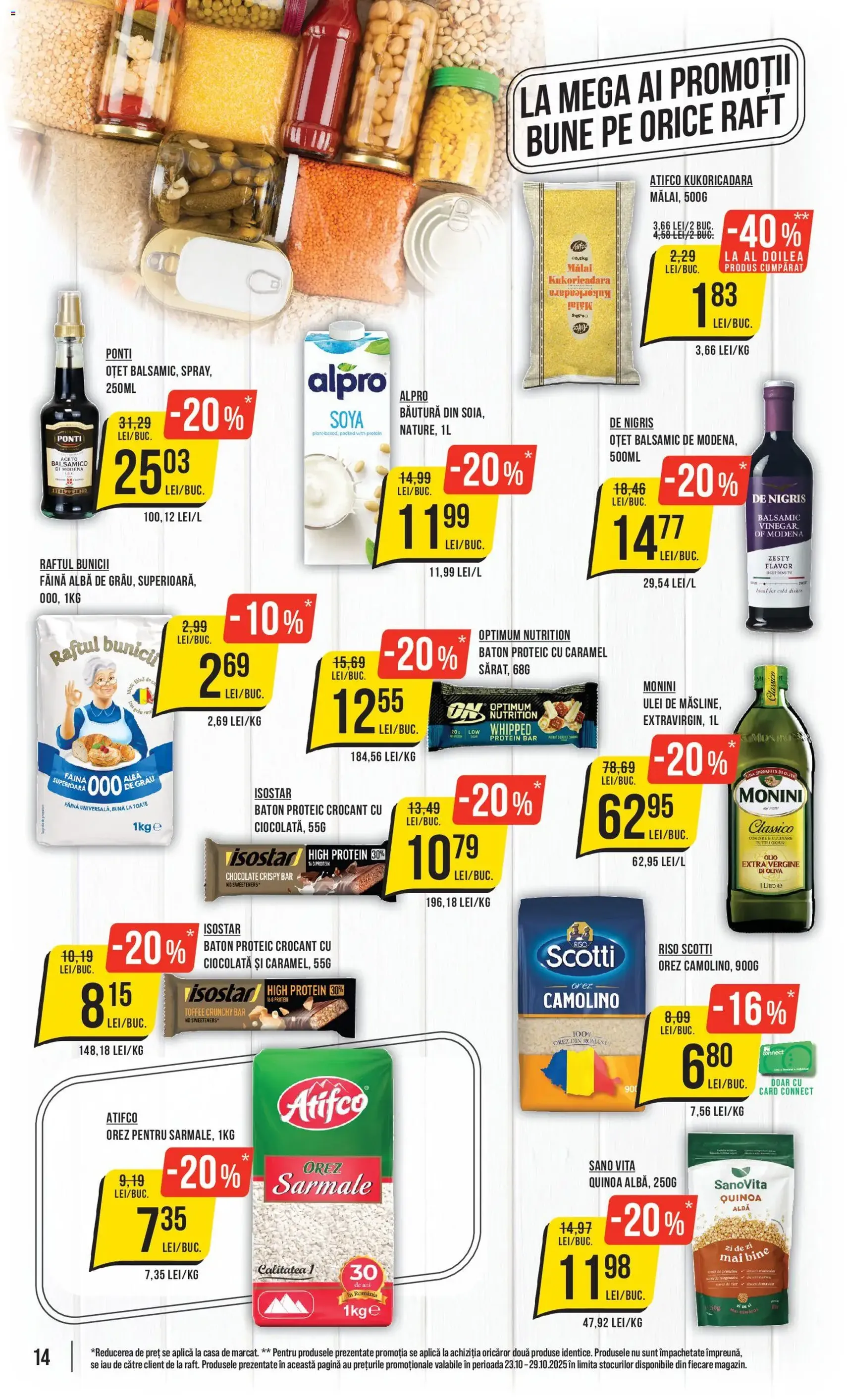Catalog Mega Image - cataloage valabile începând cu 23.10.2025 pagina 14 din 24 Catalog Mega Image - cataloage valabile începând cu 23.10.2025 pagina 14 din 24