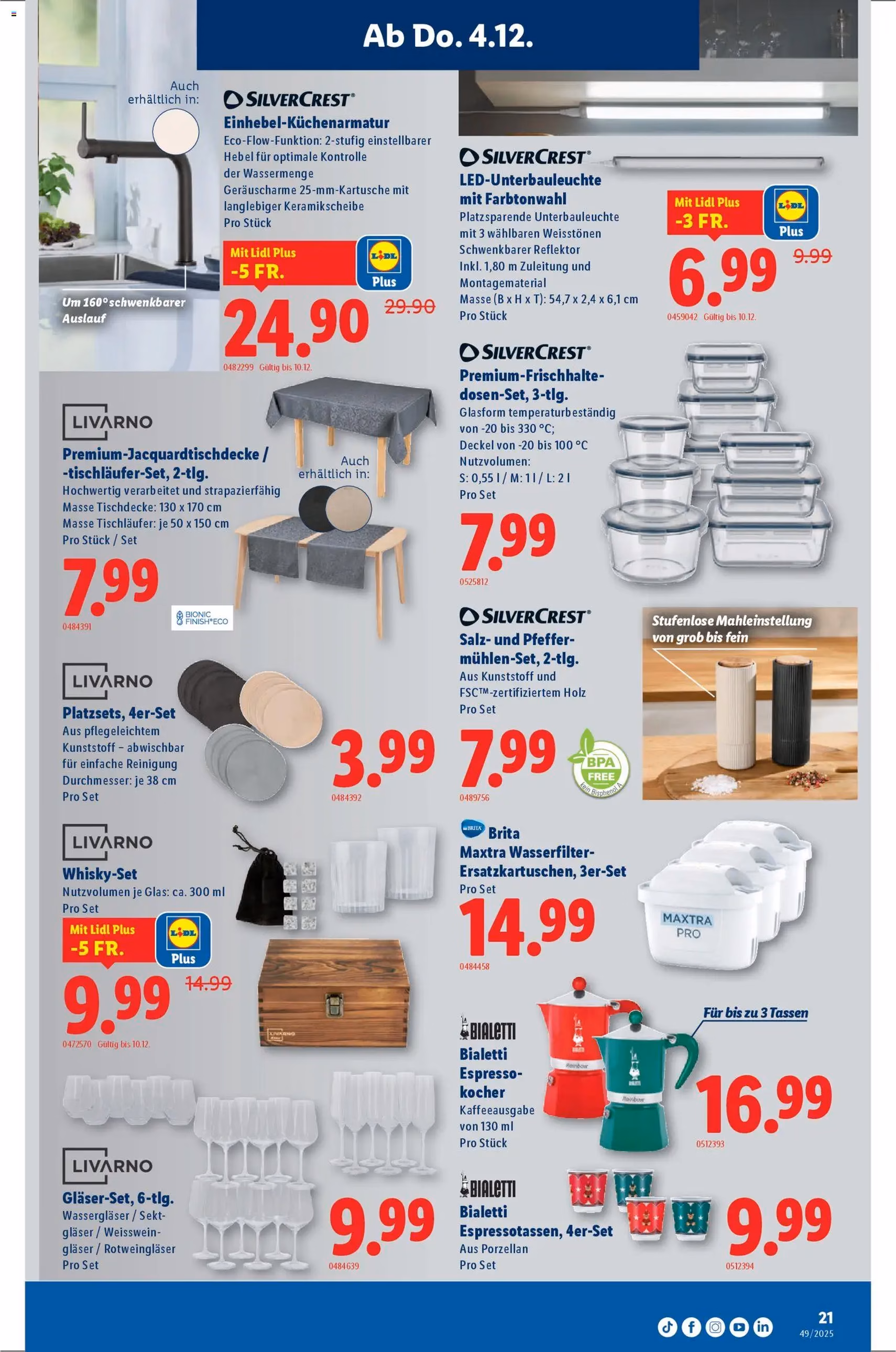 Lidl Aktionen - Gültiger Prospekt ab 04.12.2025, Seite 21 von insgesamt 32