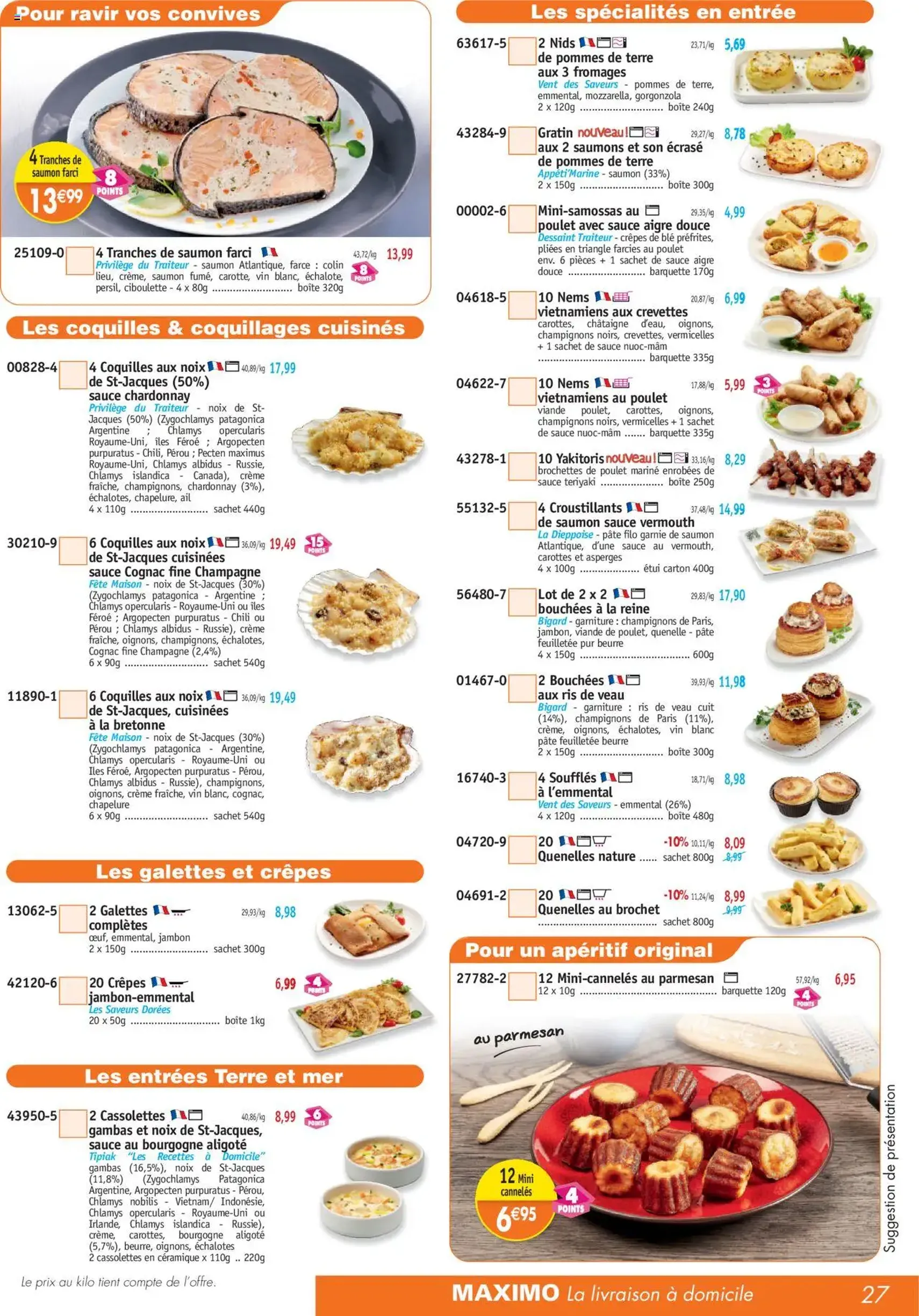 Maximo catalogue - brochure valable à partir du 29/08/2025, page 27 sur 64 Maximo catalogue - brochure valable à partir du 29/08/2025, page 27 sur 64