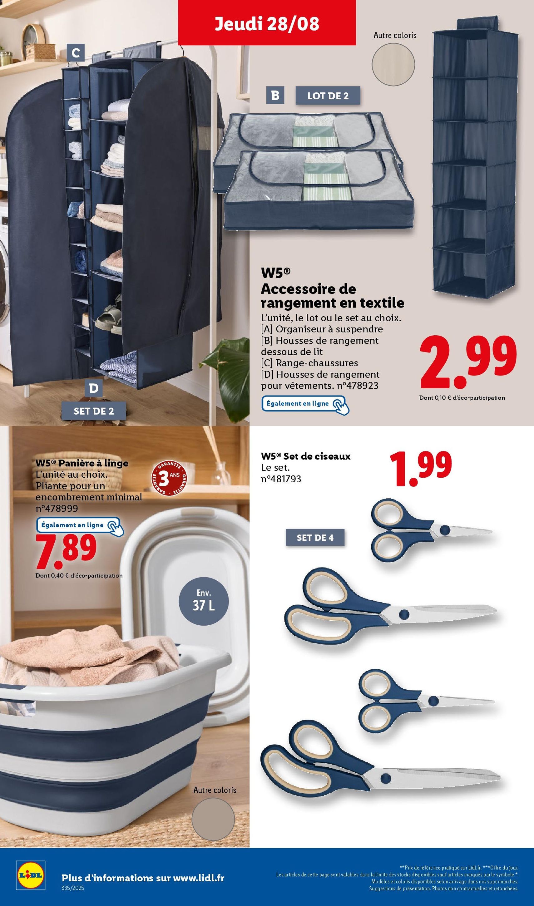 LIDL catalogue semaine 35 - brochure valable à partir du 28/08/2025, page 49 sur 73 LIDL catalogue semaine 35 - brochure valable à partir du 28/08/2025, page 49 sur 73