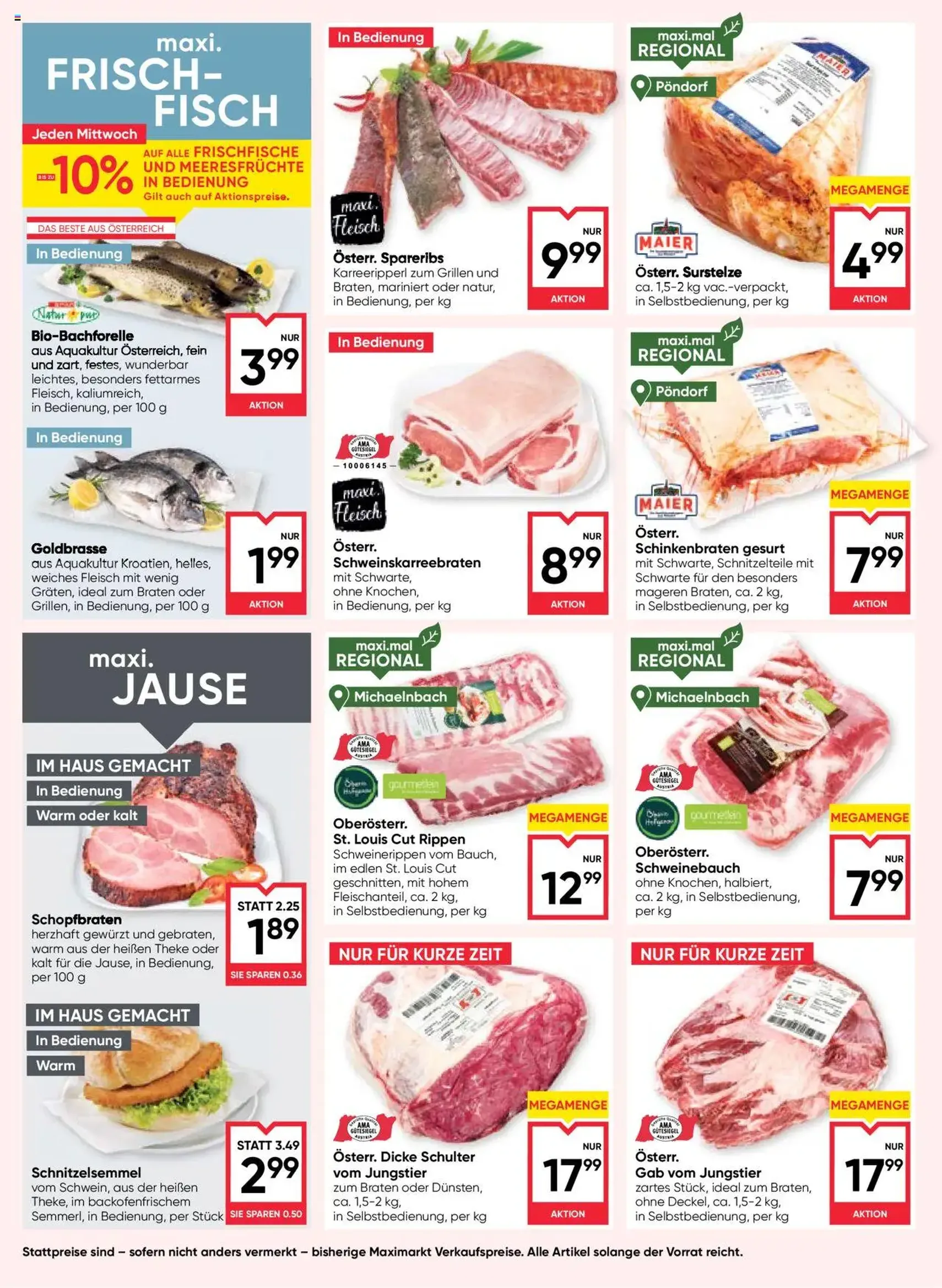 Maximarkt Flugblatt - Gültiger Prospekt ab 16.10.2025, Seite 8 von insgesamt 24 Maximarkt Flugblatt - Gültiger Prospekt ab 16.10.2025, Seite 8 von insgesamt 24