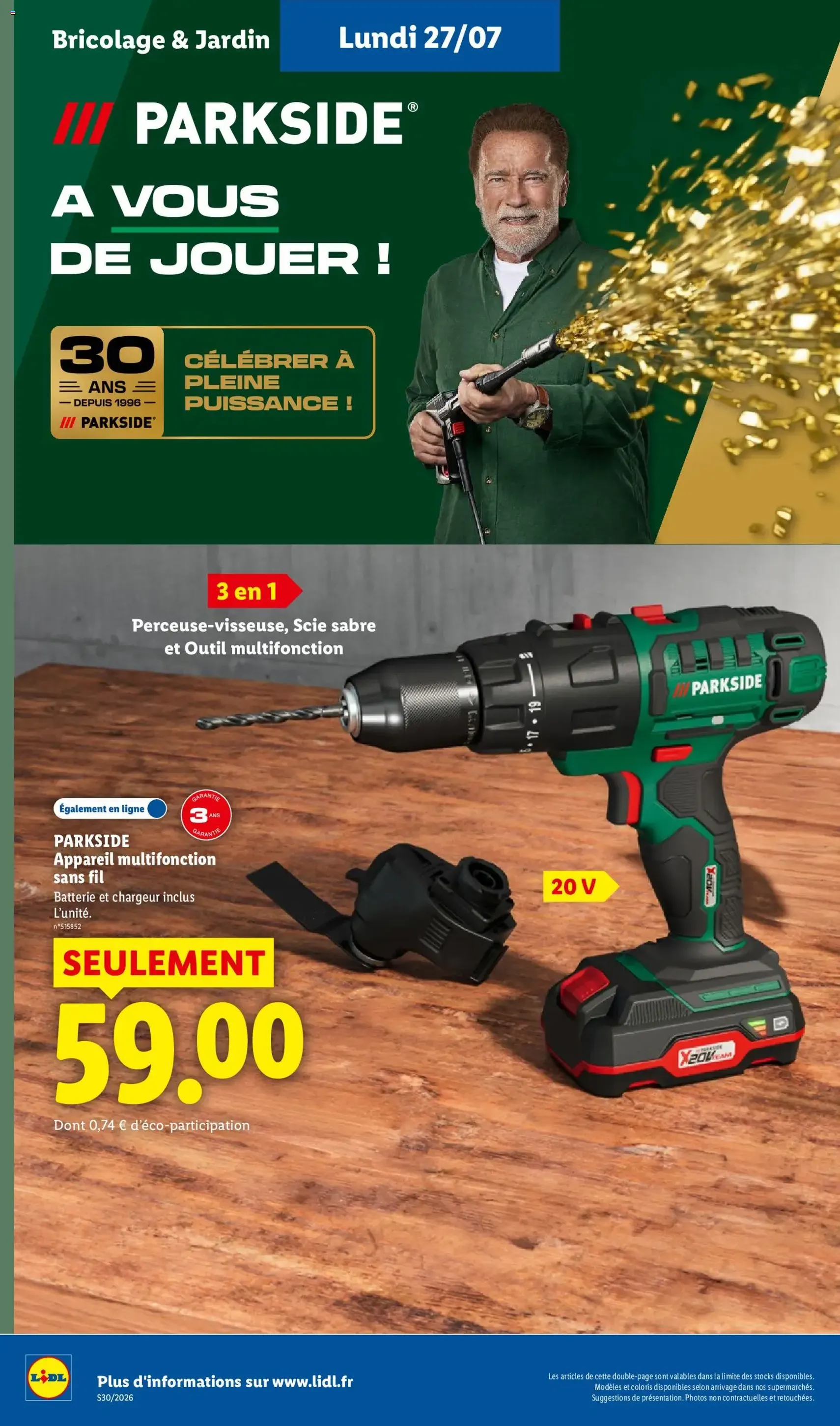 LIDL catalogue - brochure valable à partir du 23/07/2026, page 62 sur 64