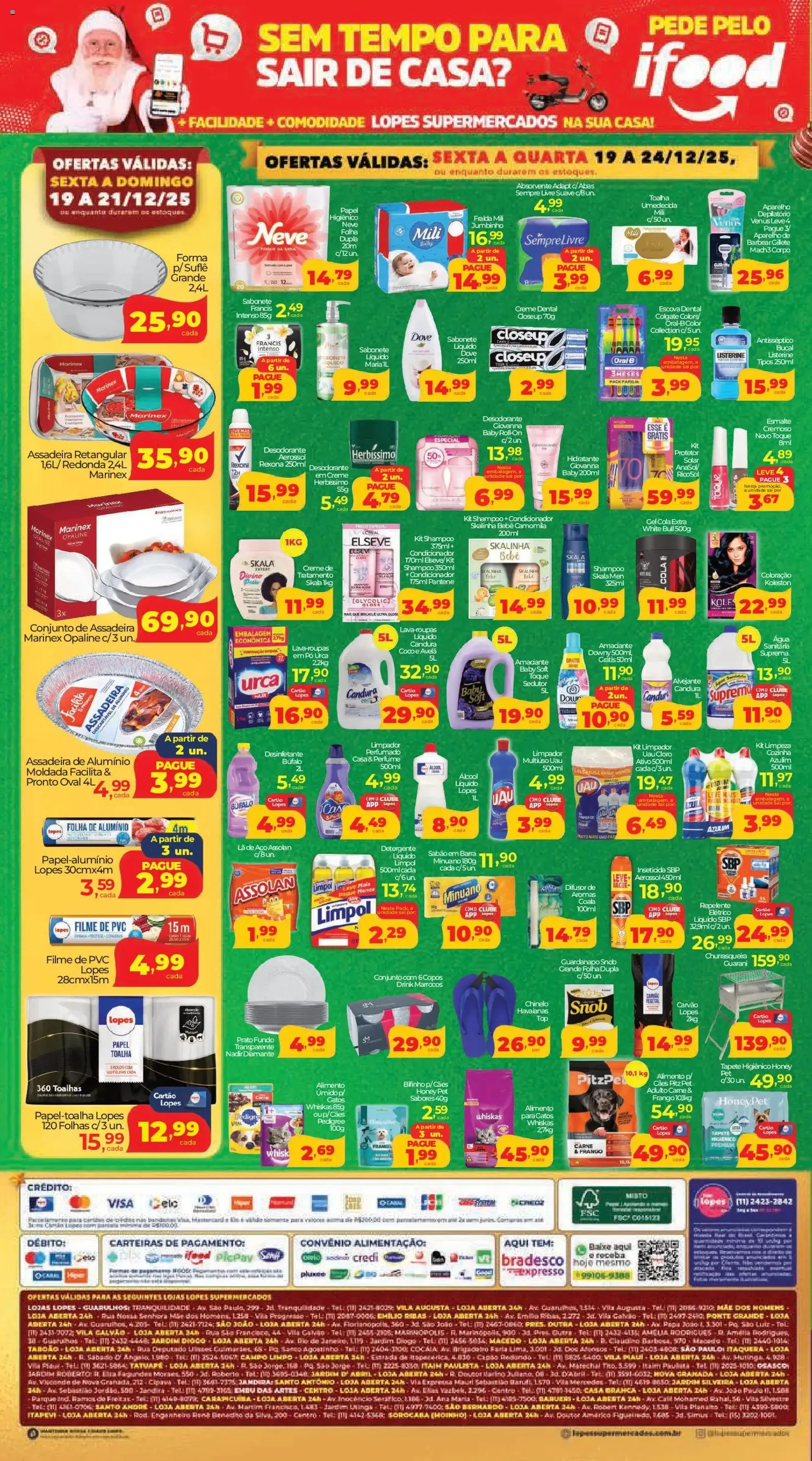 Lopes Supermercados - Ofertas da semana - folheto válido a partir de 19/12/2025 página 4 de 4