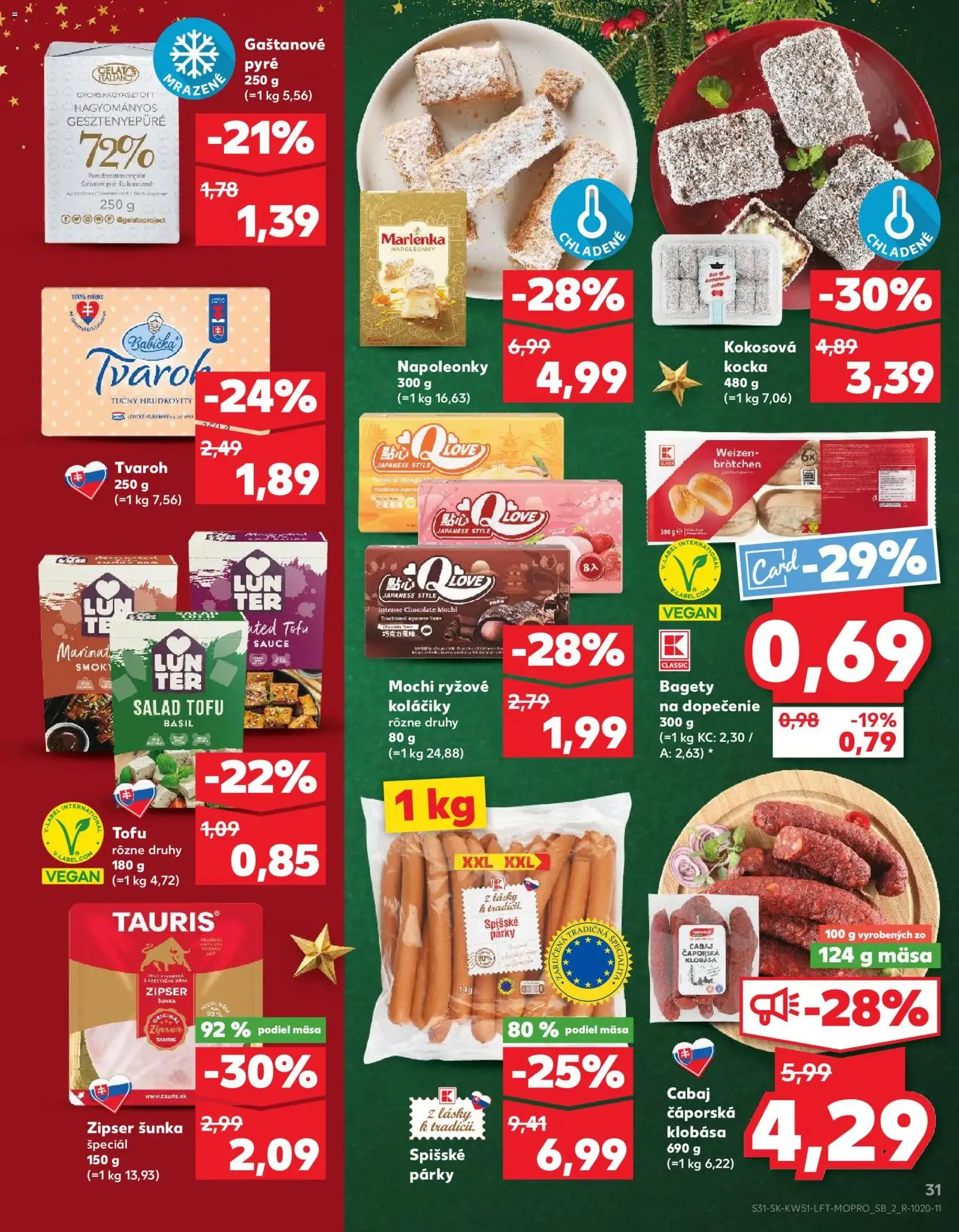 Kaufland SK Akciós újság - 2025.12.18. érvényes szórólap 31 oldal 78 oldalból