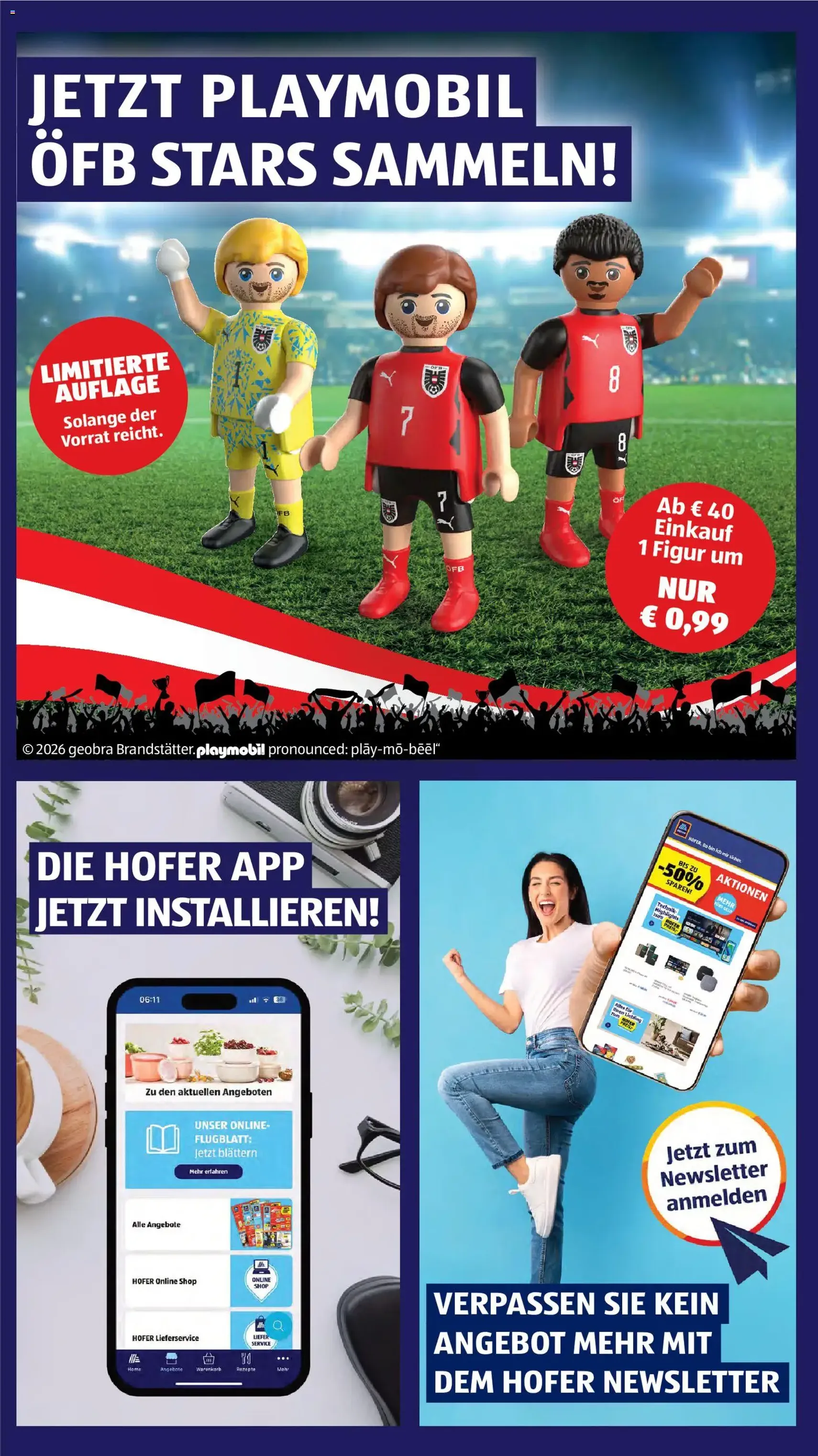 Hofer Flugblatt - Gültiger Prospekt ab 03.06.2026, Seite 3 von insgesamt 42
