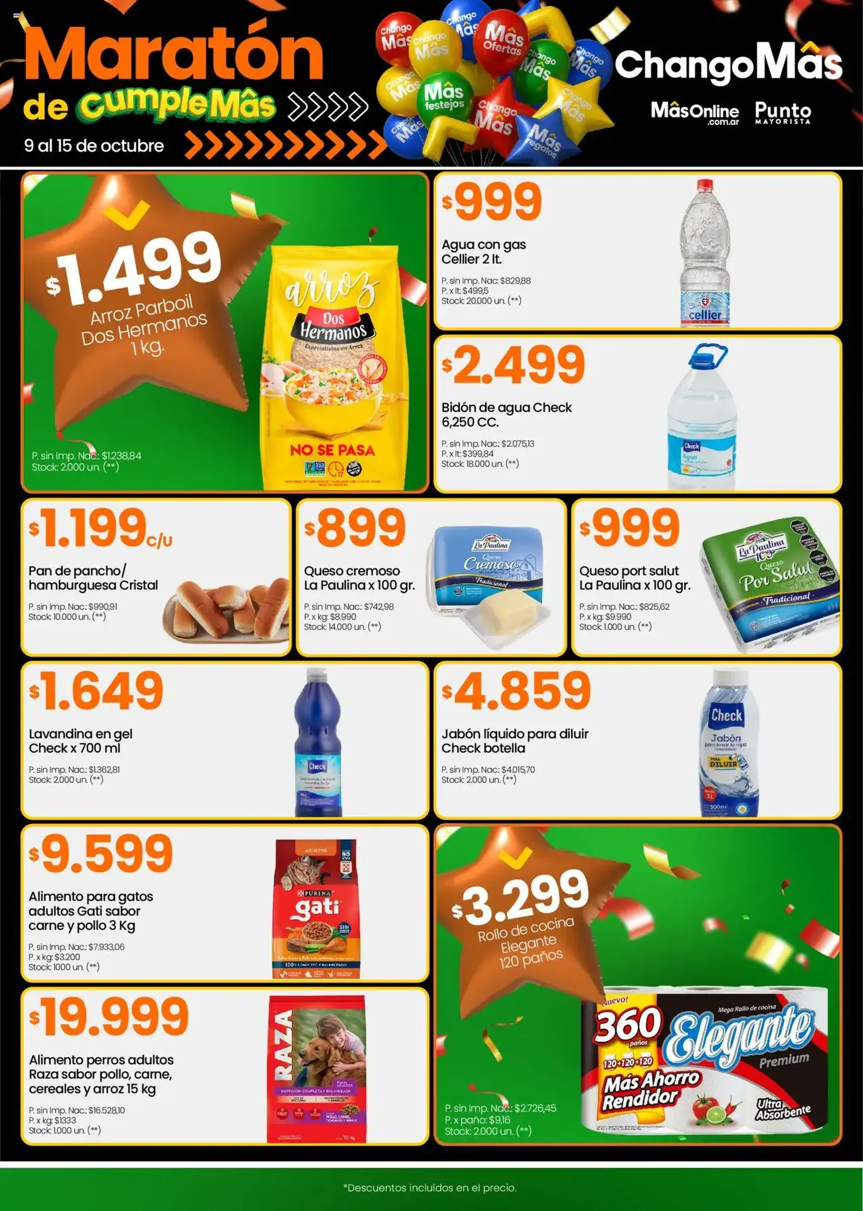 Changomas ofertas - folleto válido desde 09/10/2025 página 12 de 21 Changomas ofertas - folleto válido desde 09/10/2025 página 12 de 21