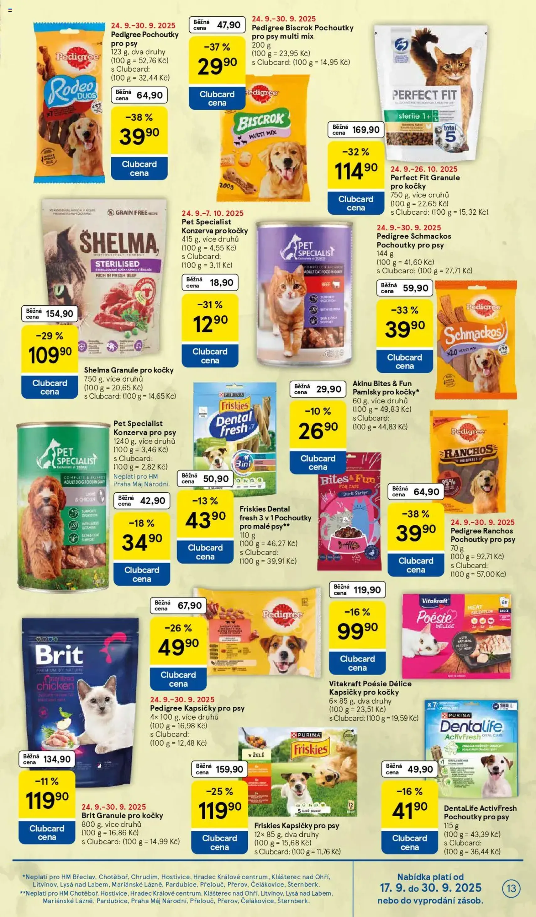 Tesco leták - Hypermarket - platný leták od 24.09.2025 strana 13 z 28