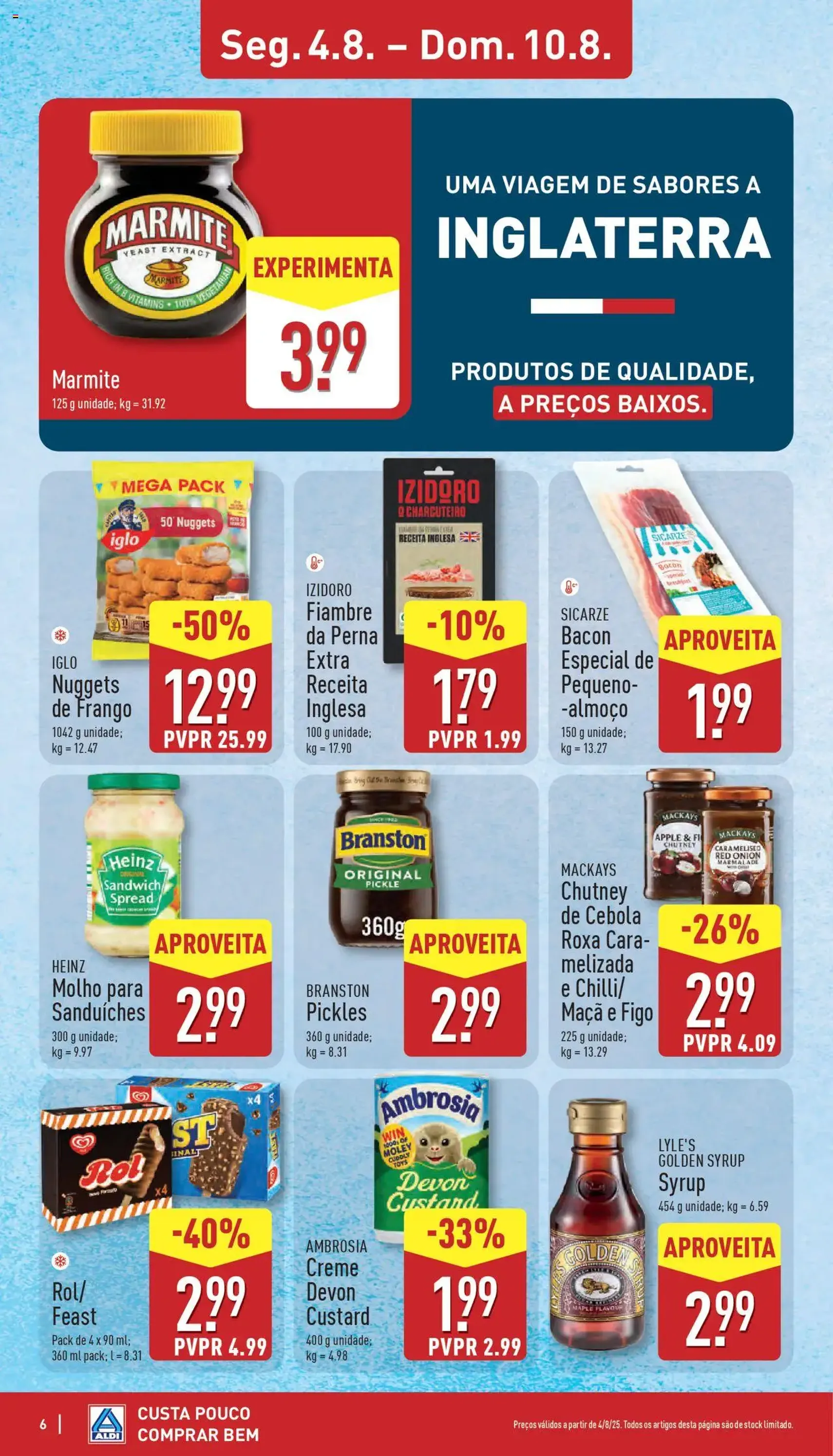 Aldi folheto - folheto válido a partir de 04/08/2025 página 6 de 34