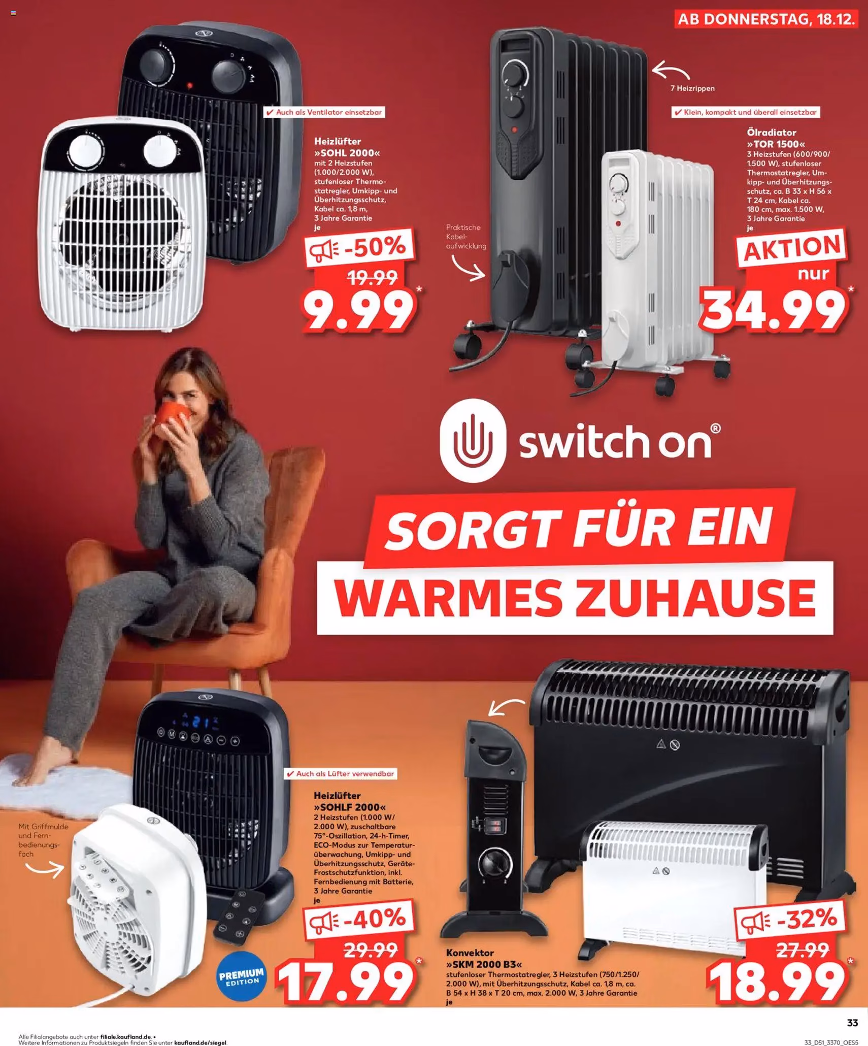 Kaufland Prospekt - Gültiger Prospekt ab 18.12.2025, Seite 33 von insgesamt 38