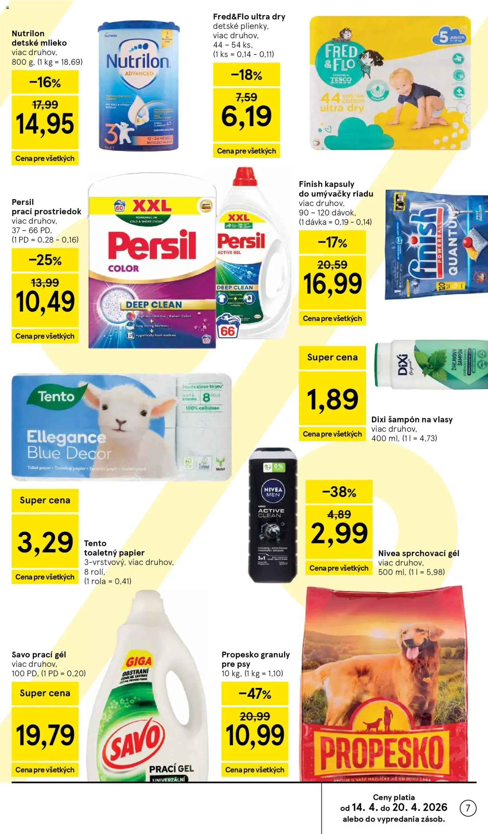 Tesco Hypermarket - leták - platný leták od 15.04.2026 strana 7 z 37
