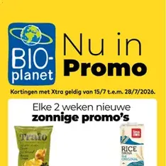 BioPlanet folder - voorvertoning van de folder geldig vanaf 15/07/2026