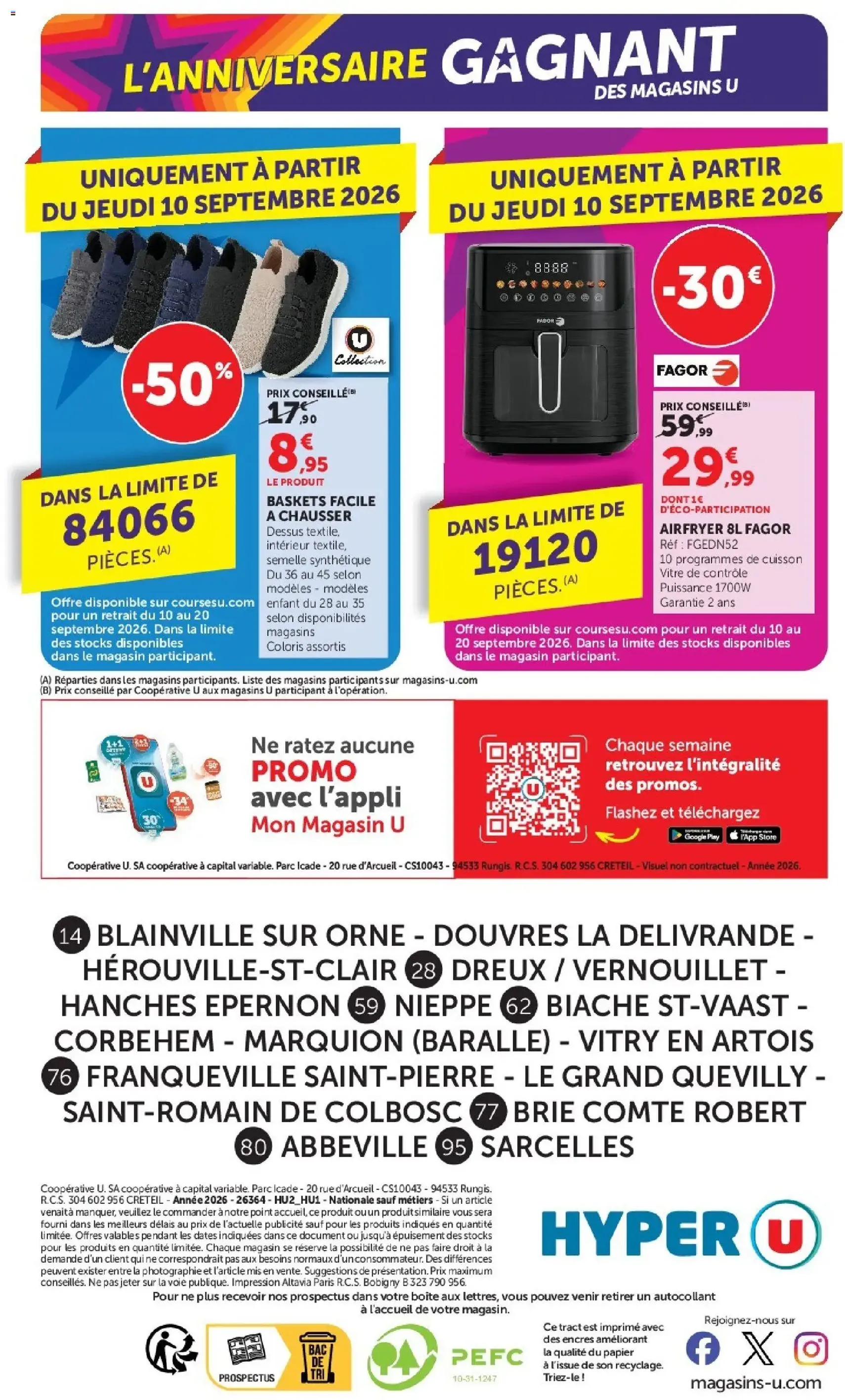 Hyper U catalogue - brochure valable à partir du 08/09/2026, page 52 sur 52
