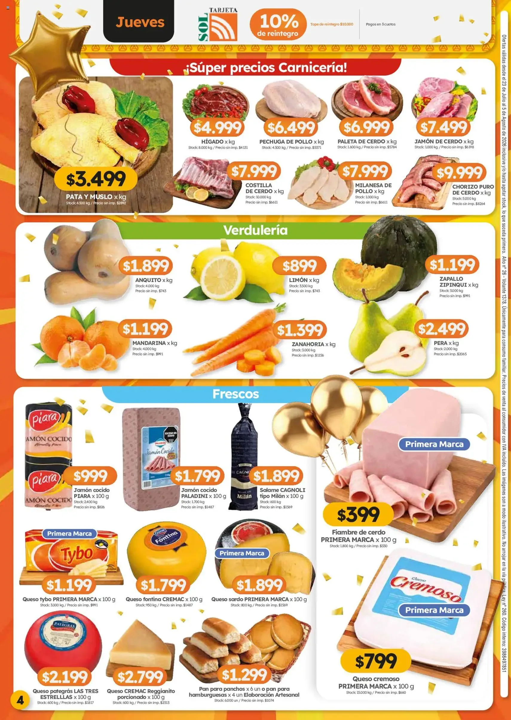 Cordiez ofertas - folleto válido desde 23/07/2026 página 4 de 8
