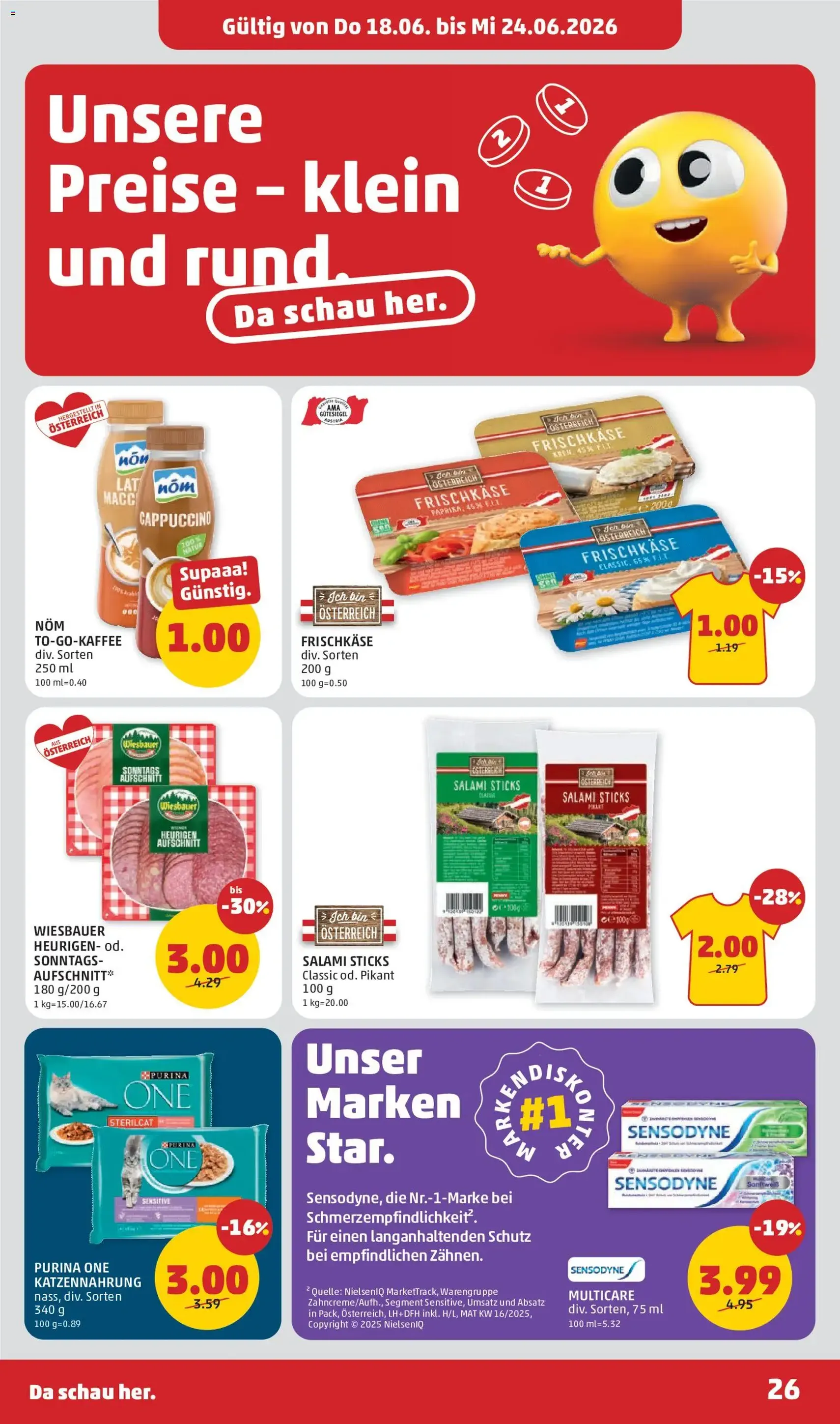 Penny Markt Schmankerl Post - Gültiger Prospekt ab 18.06.2026, Seite 26 von insgesamt 32
