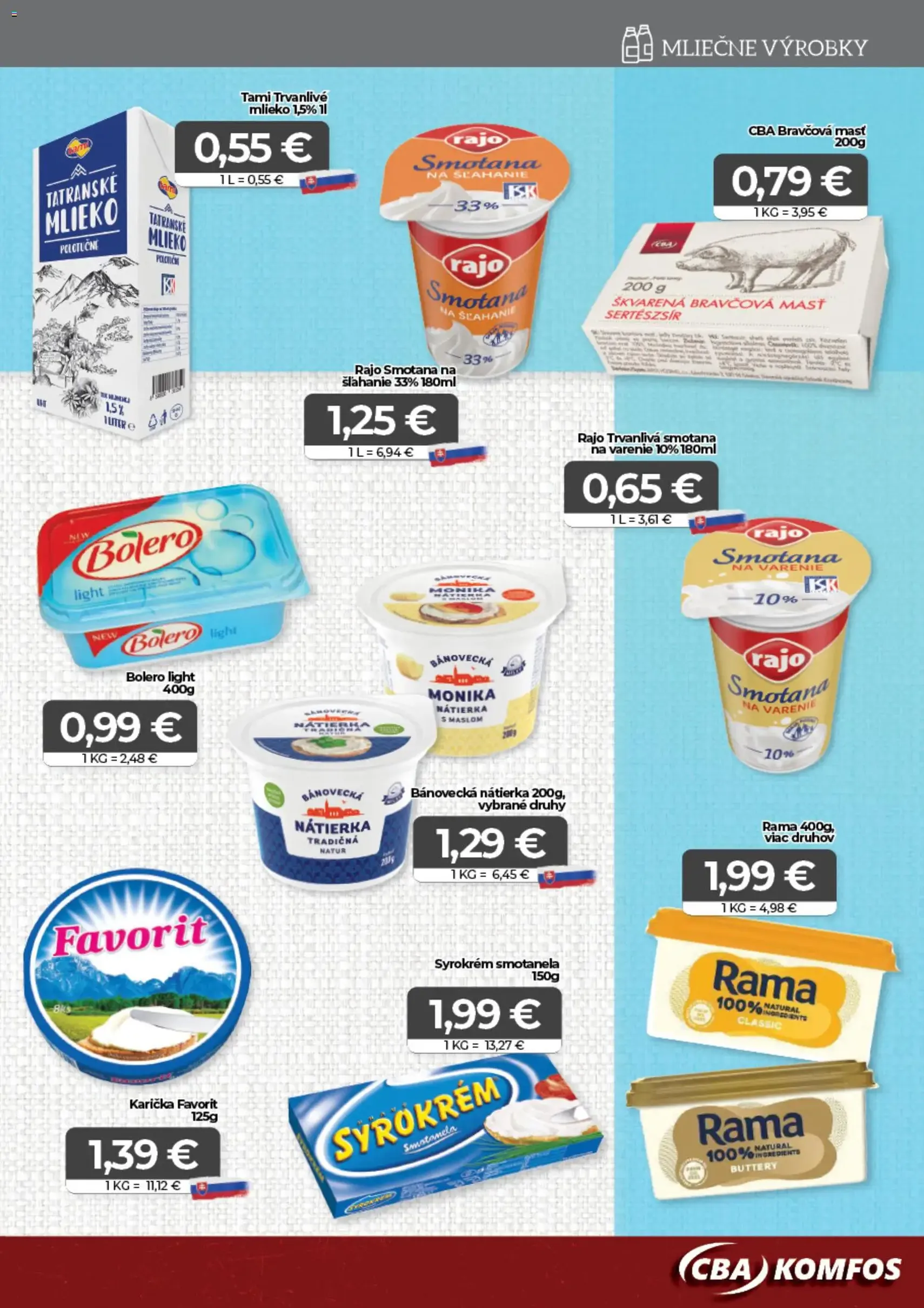CBA Komfos leták - platný leták od 23.01.2026 strana 5 z 16