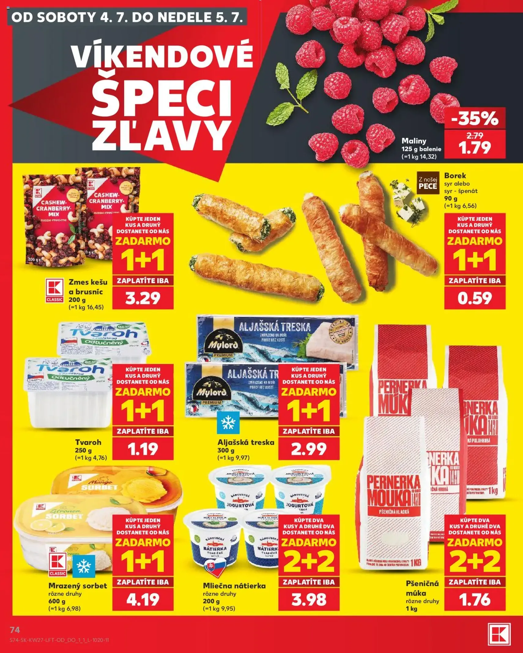Kaufland SK akciós újság - 2026.07.02. érvényes szórólap 74 oldal 80 oldalból