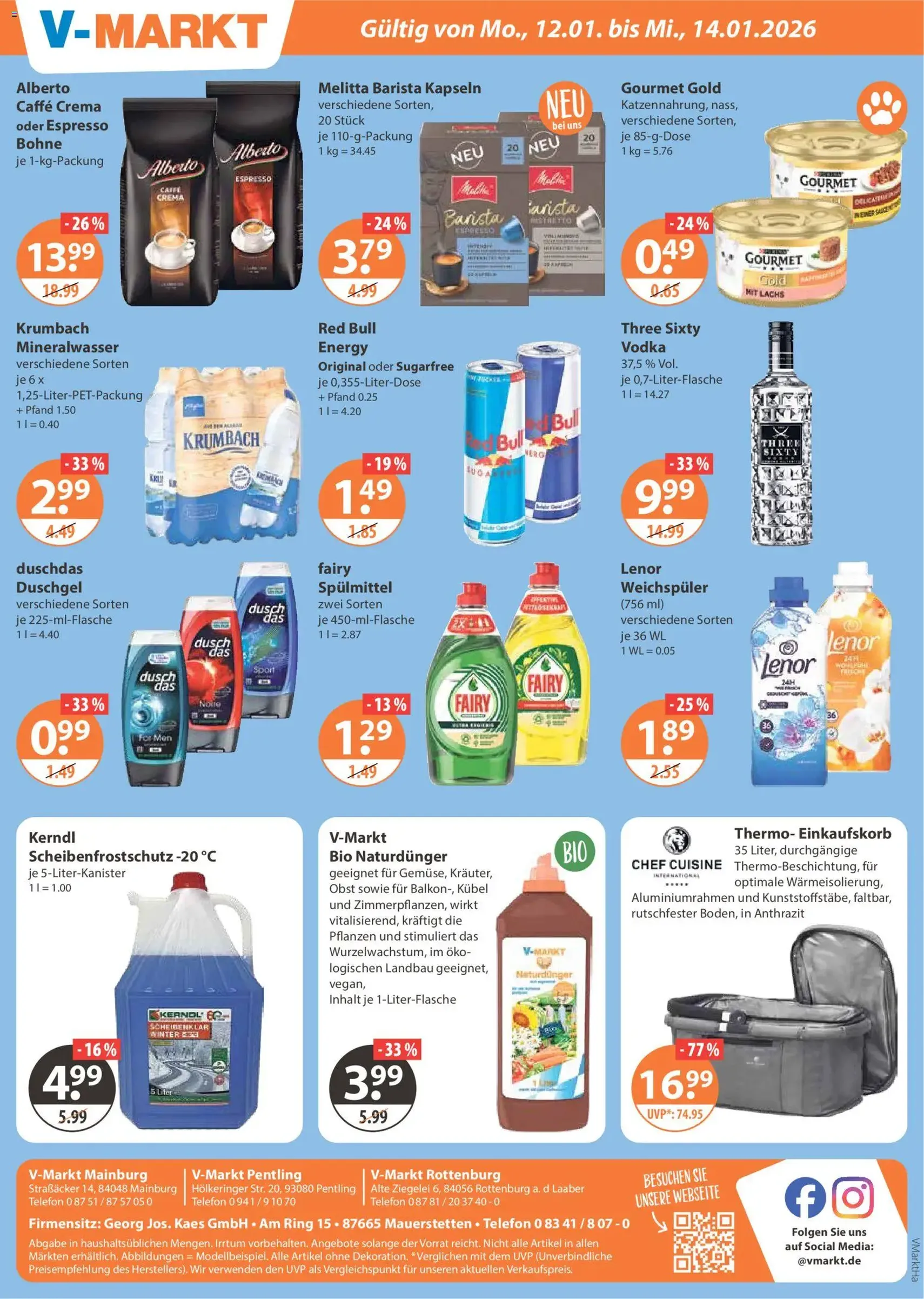 V-Markt - Hallertau / Oberpfalz - Gültiger Prospekt ab 08.01.2026, Seite 24 von insgesamt 26