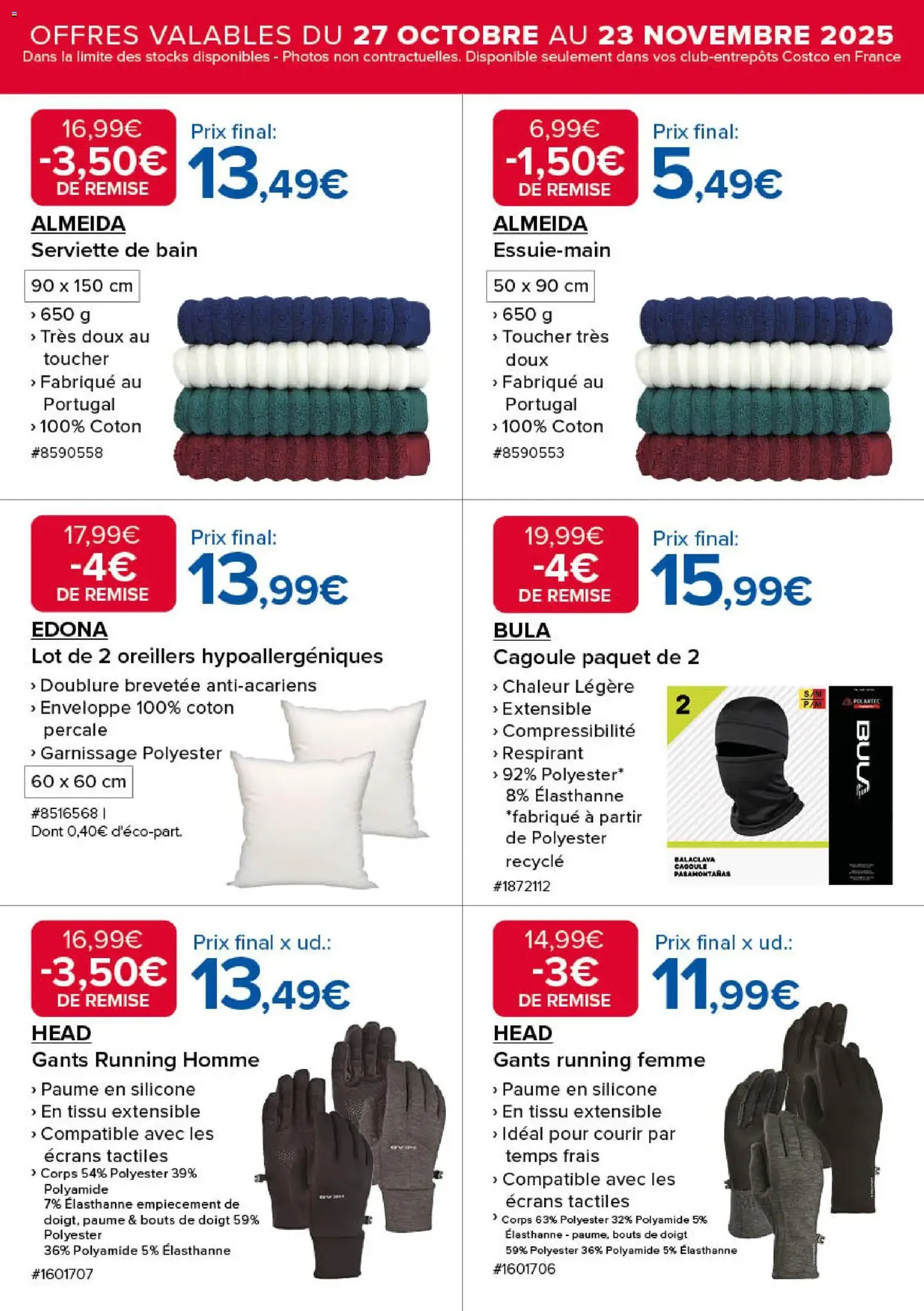 Costco catalogue - brochure valable à partir du 27/10/2025, page 12 sur 20 Costco catalogue - brochure valable à partir du 27/10/2025, page 12 sur 20