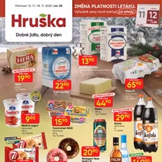 Hruška leták - náhled letáku platný od 12.11.2025