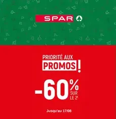 Spar catalogue - Prévisualisation du catalogue valable à partir du 08/08/2025