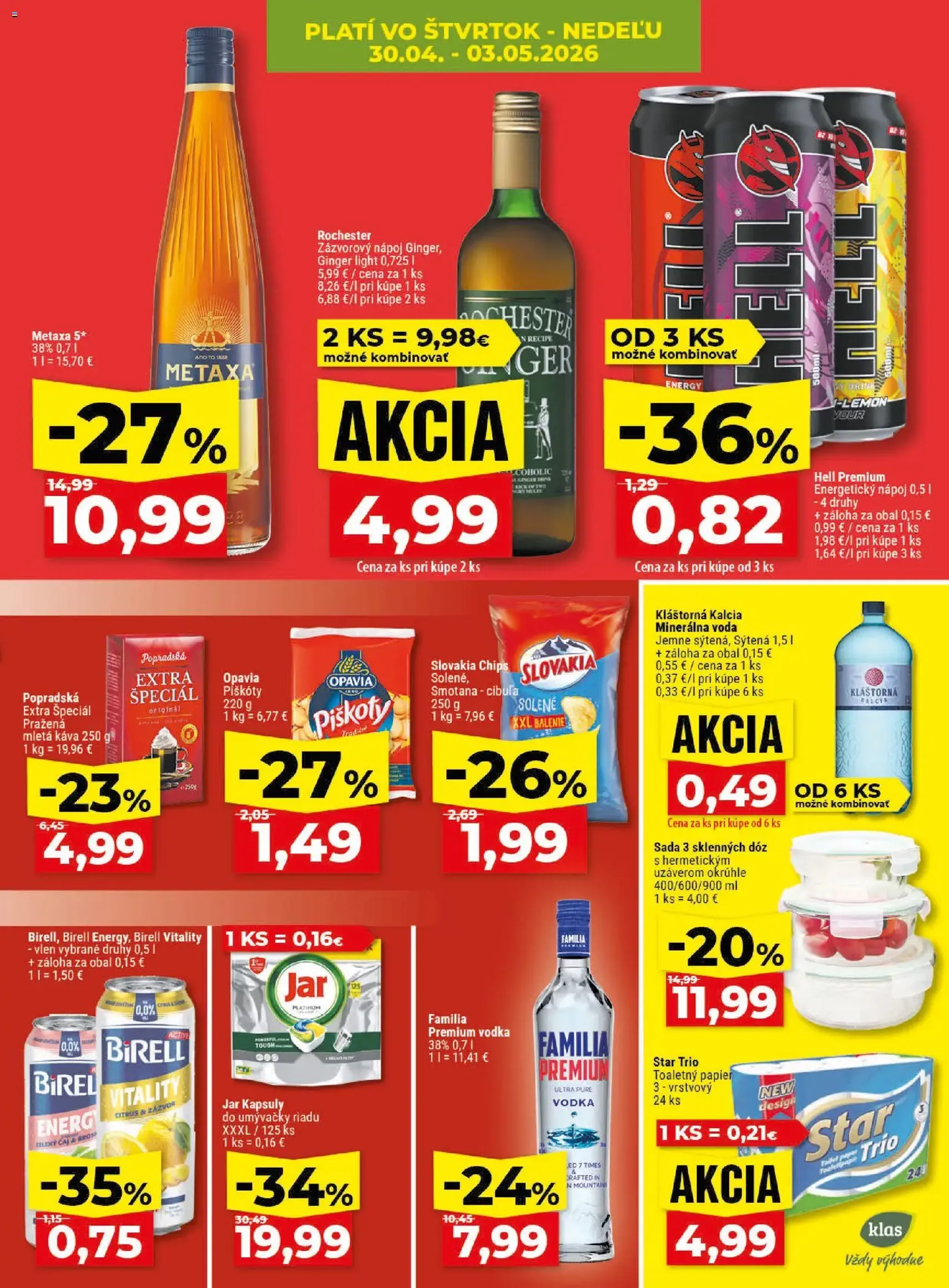 Klas leták - platný leták od 27.04.2026 strana 28 z 29
