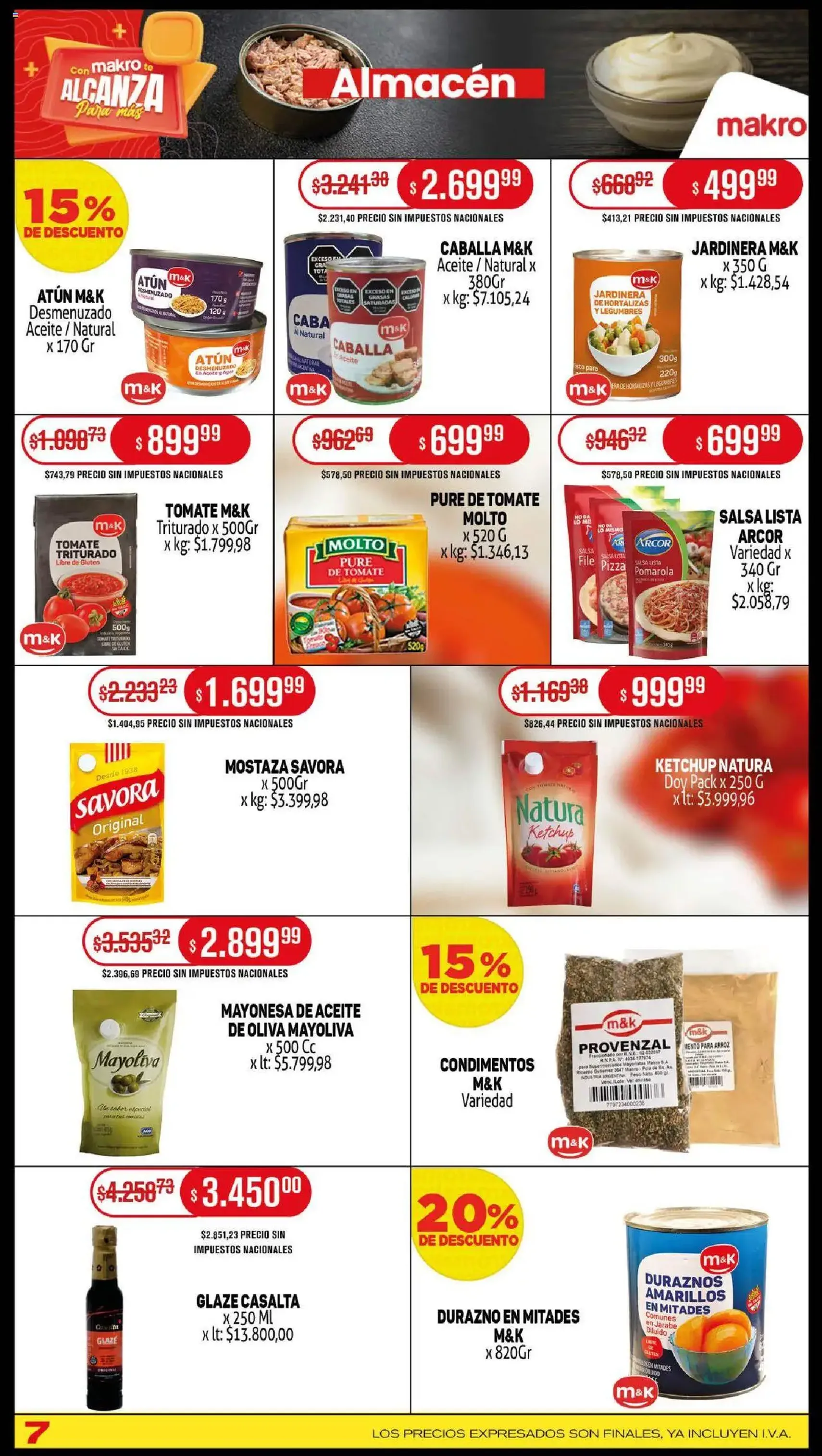Makro ofertas - folleto válido desde 02/10/2025 página 7 de 16