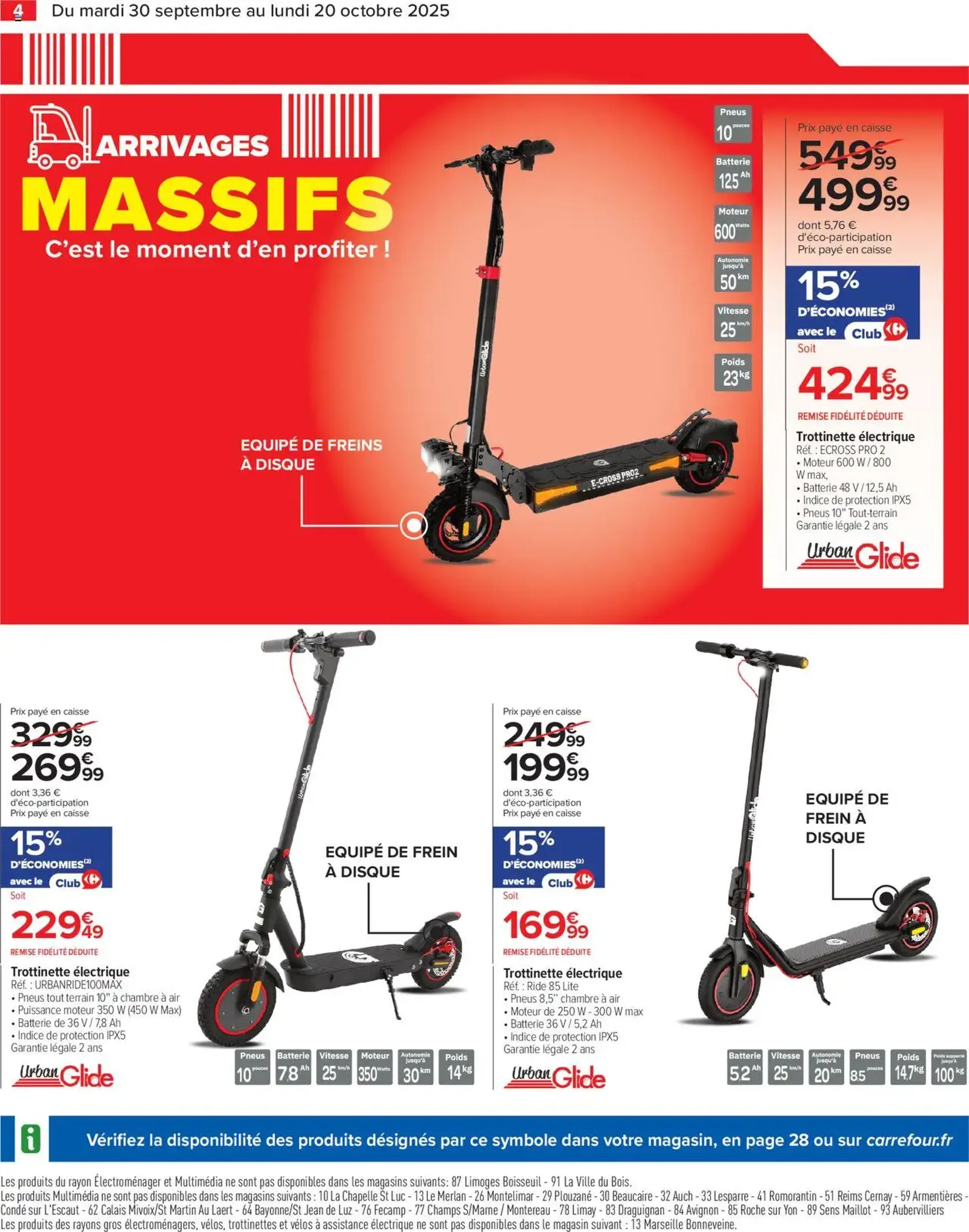 Carrefour catalogue french days faites entrer les bonnes affaires ! - brochure valable à partir du 30/09/2025, page 6 sur 30