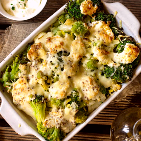 Anteprima ricetta Ricetta dello stufato di broccoli e prosciutto