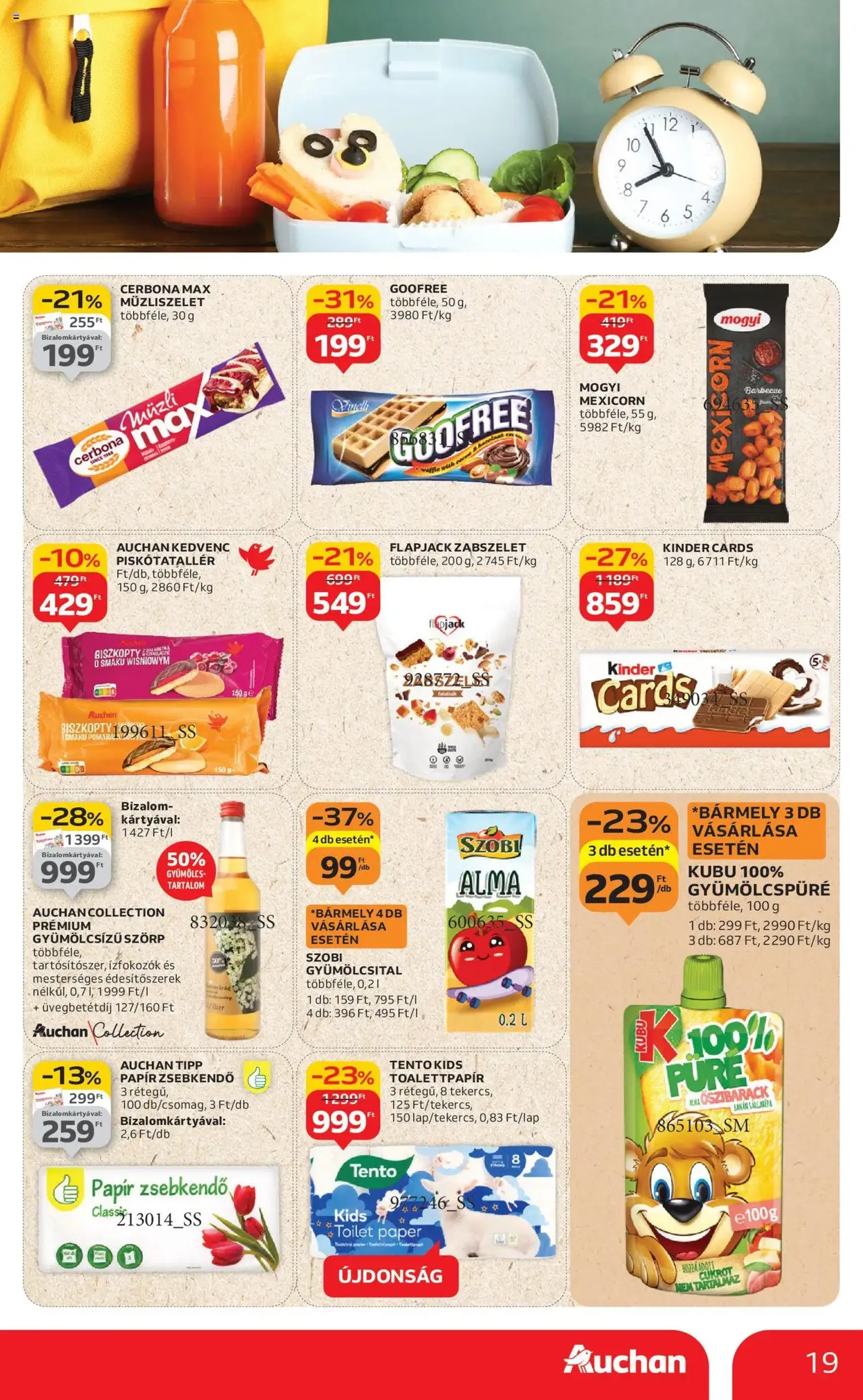 Auchan Akciós újság - 2025.08.28. érvényes szórólap 19 oldal 46 oldalból