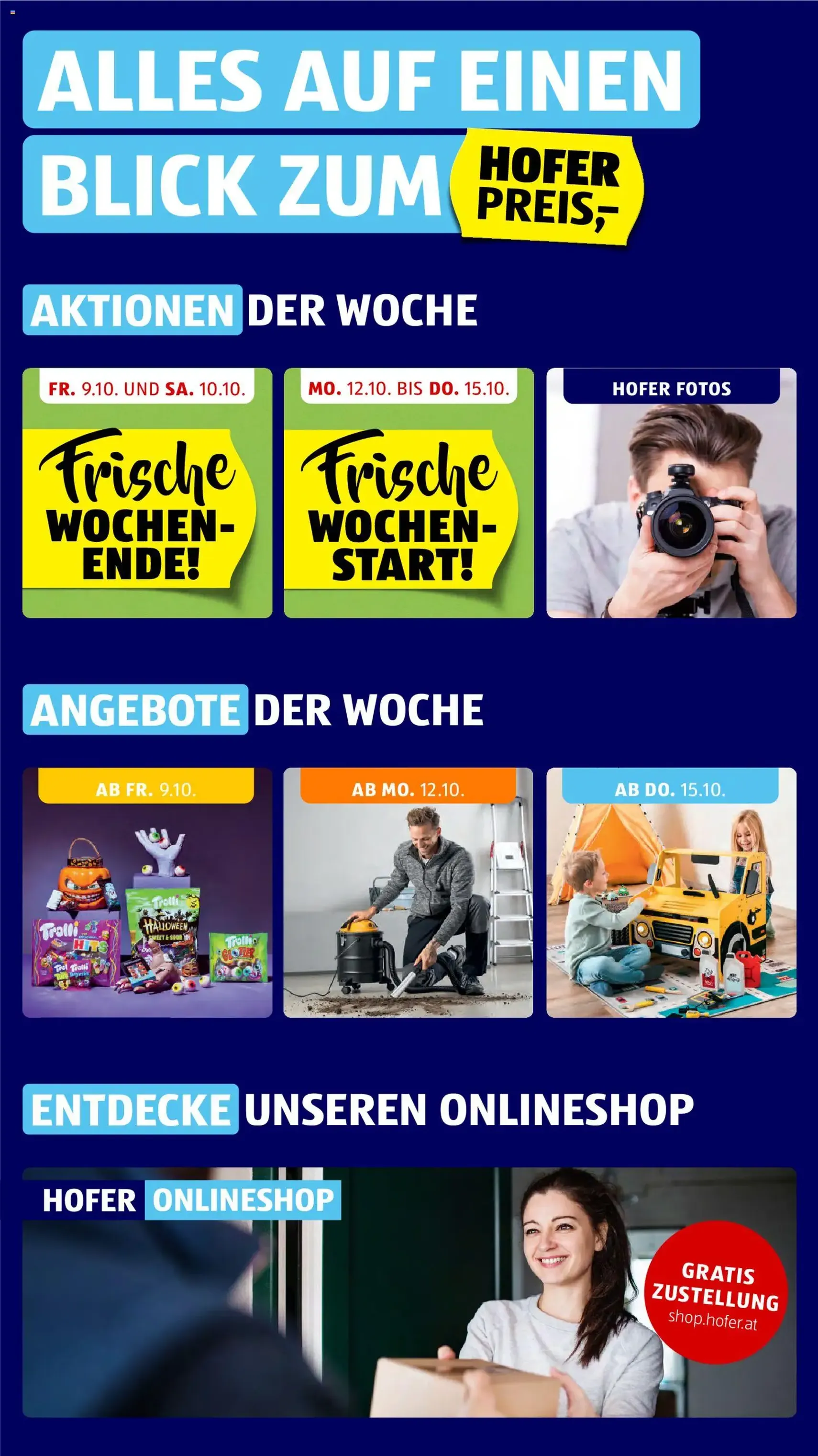 Hofer Flipbook - Gültiger Prospekt ab 09.10.2026, Seite 2 von insgesamt 46