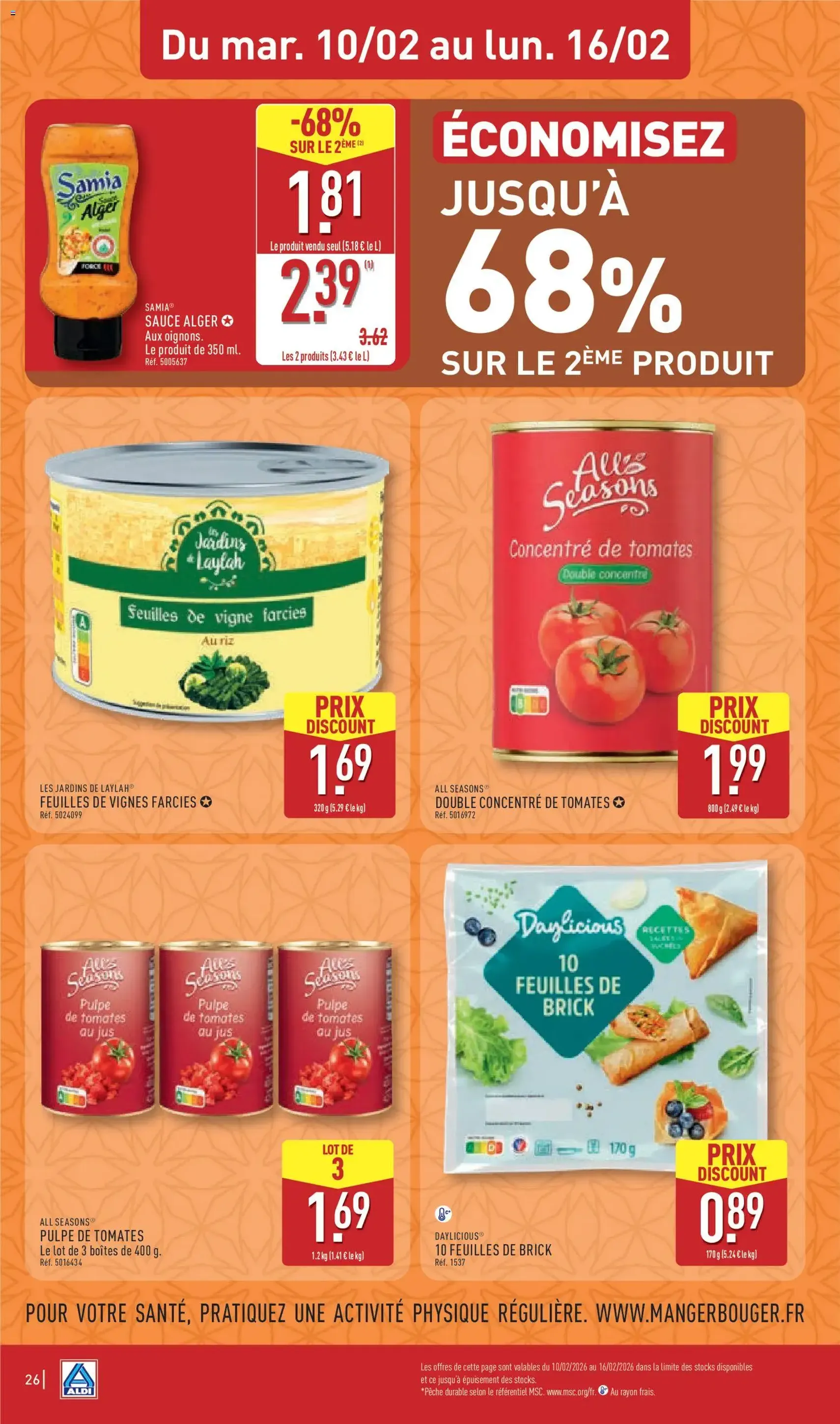 Aldi catalogue semaine 7 - brochure valable à partir du 10/02/2026, page 30 sur 46