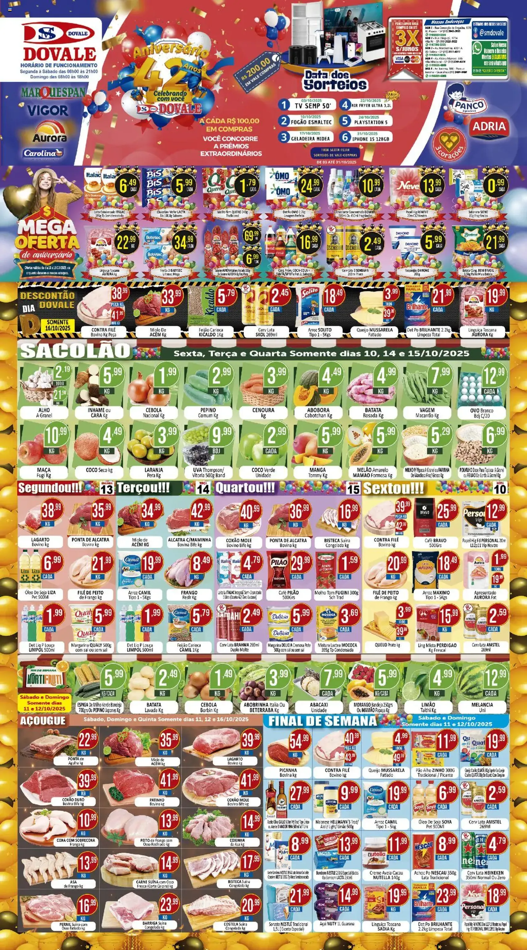 Dovale - Ofertas da semana - folheto válido a partir de 10/10/2025 página 1 de 2
