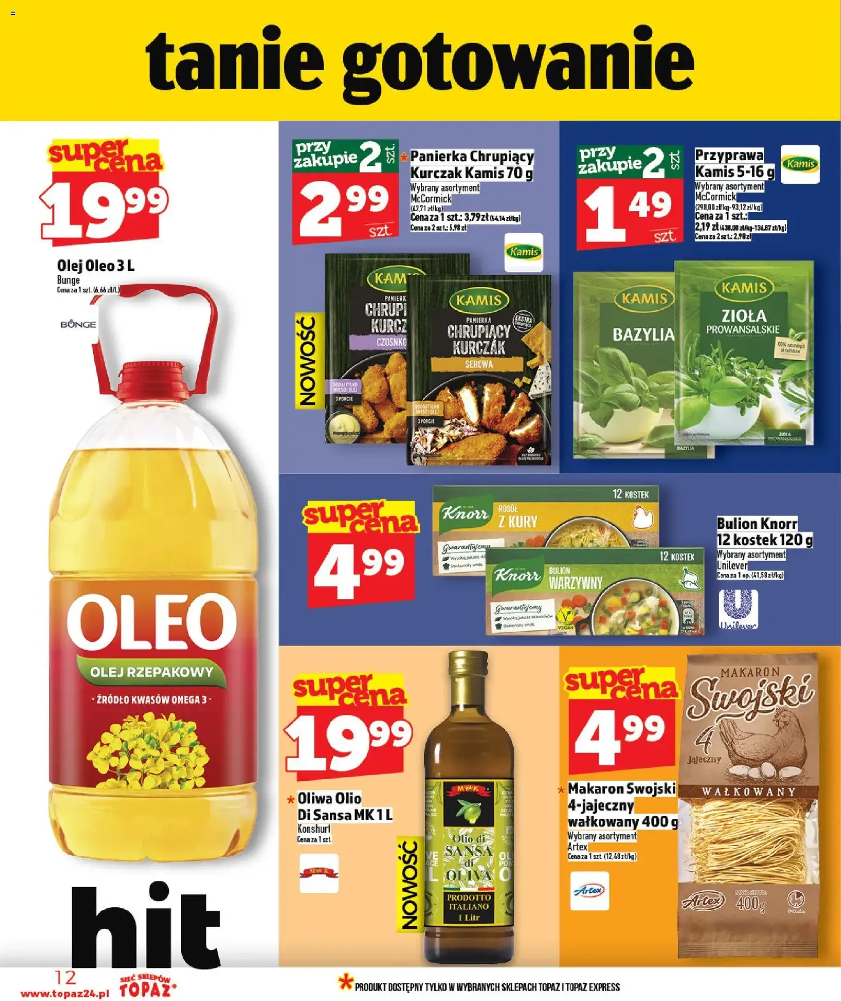 Topaz Gazetka - ważny gazetka od 22.01.2026 strona 12 z 28