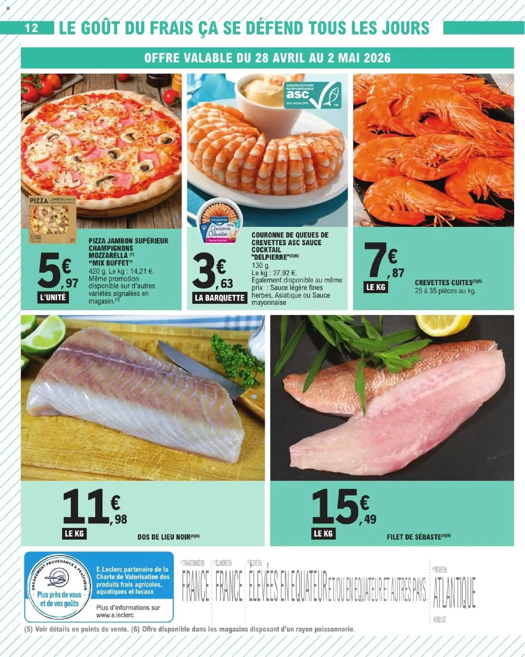E.Leclerc catalogue de la semaine 18 - brochure valable à partir du 28/04/2026, page 12 sur 32