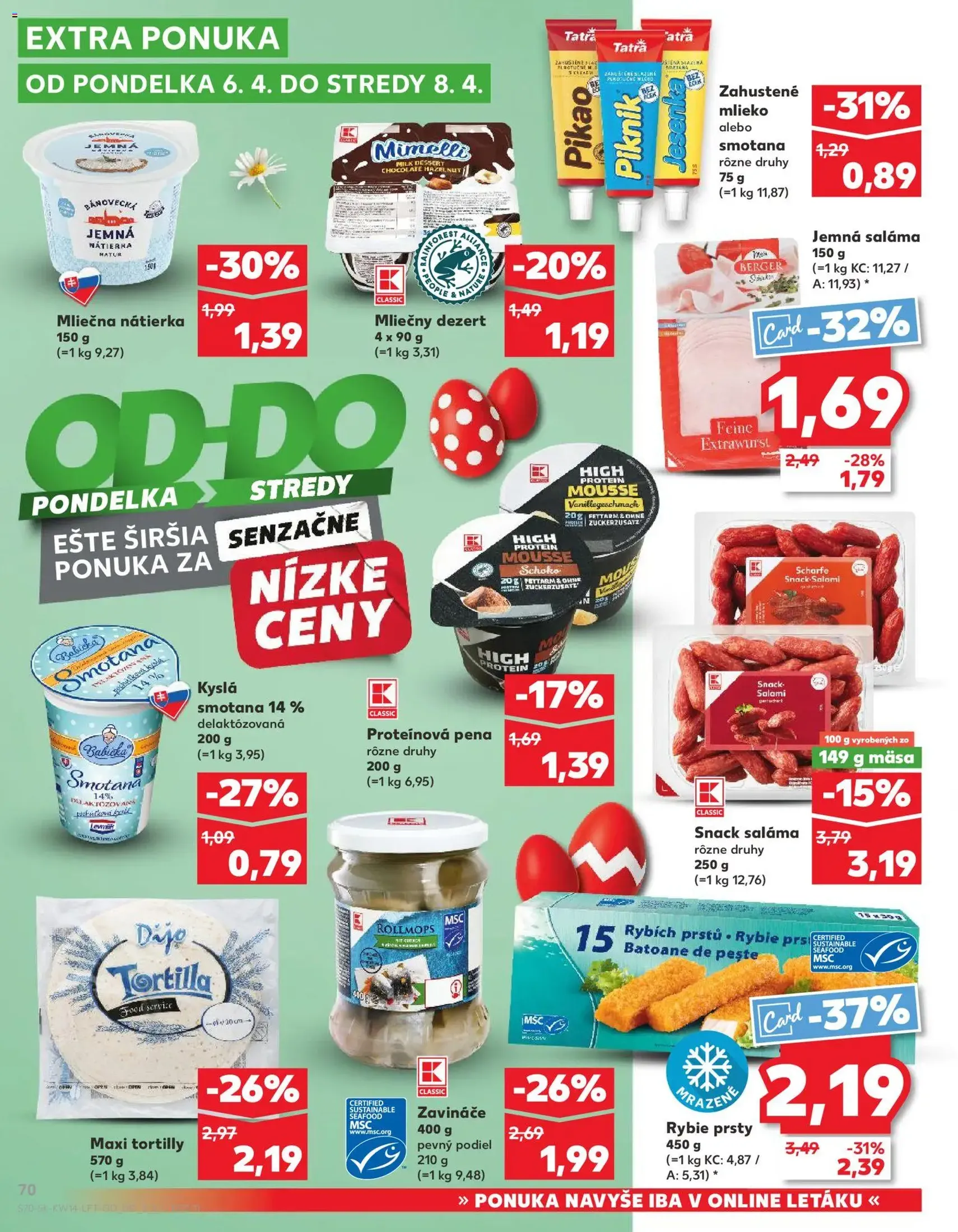 Kaufland leták - platný leták od 01.04.2026 strana 70 z 72