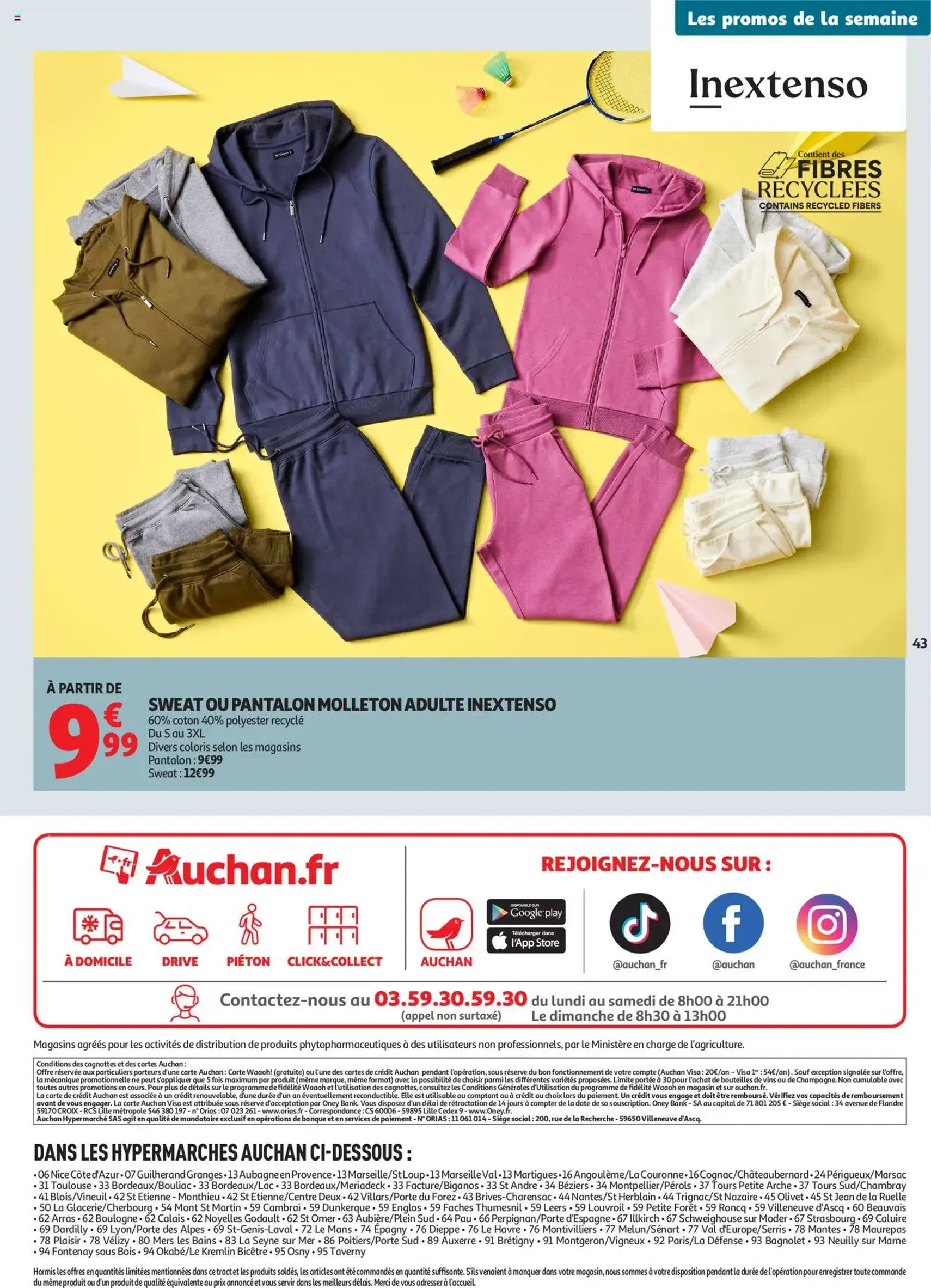 Auchan prospectus - brochure valable à partir du 19/08/2025, page 43 sur 46 Auchan prospectus - brochure valable à partir du 19/08/2025, page 43 sur 46