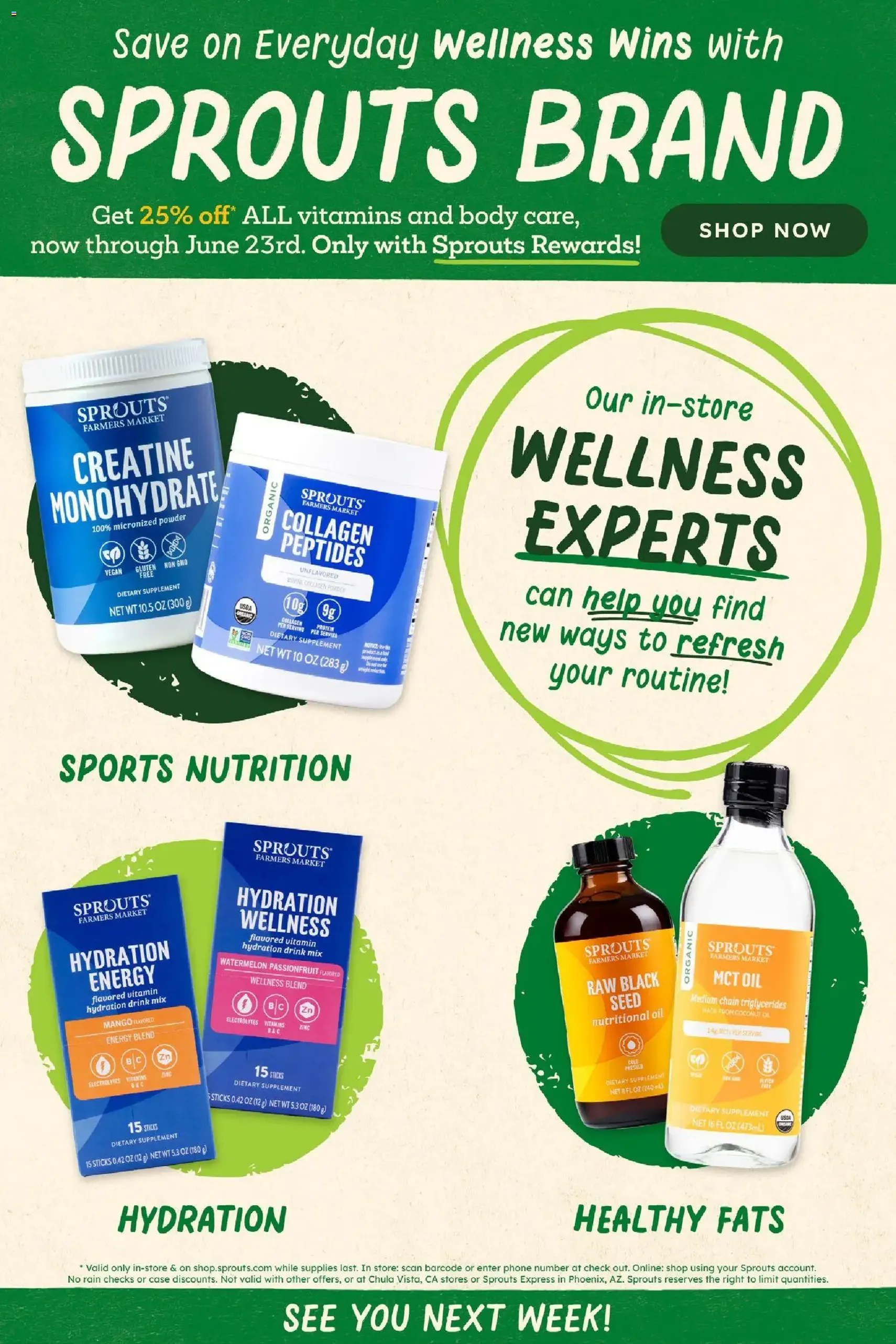 Sprouts Weekly Ad - valid flyer from 06/17/2026, page 12 of 12