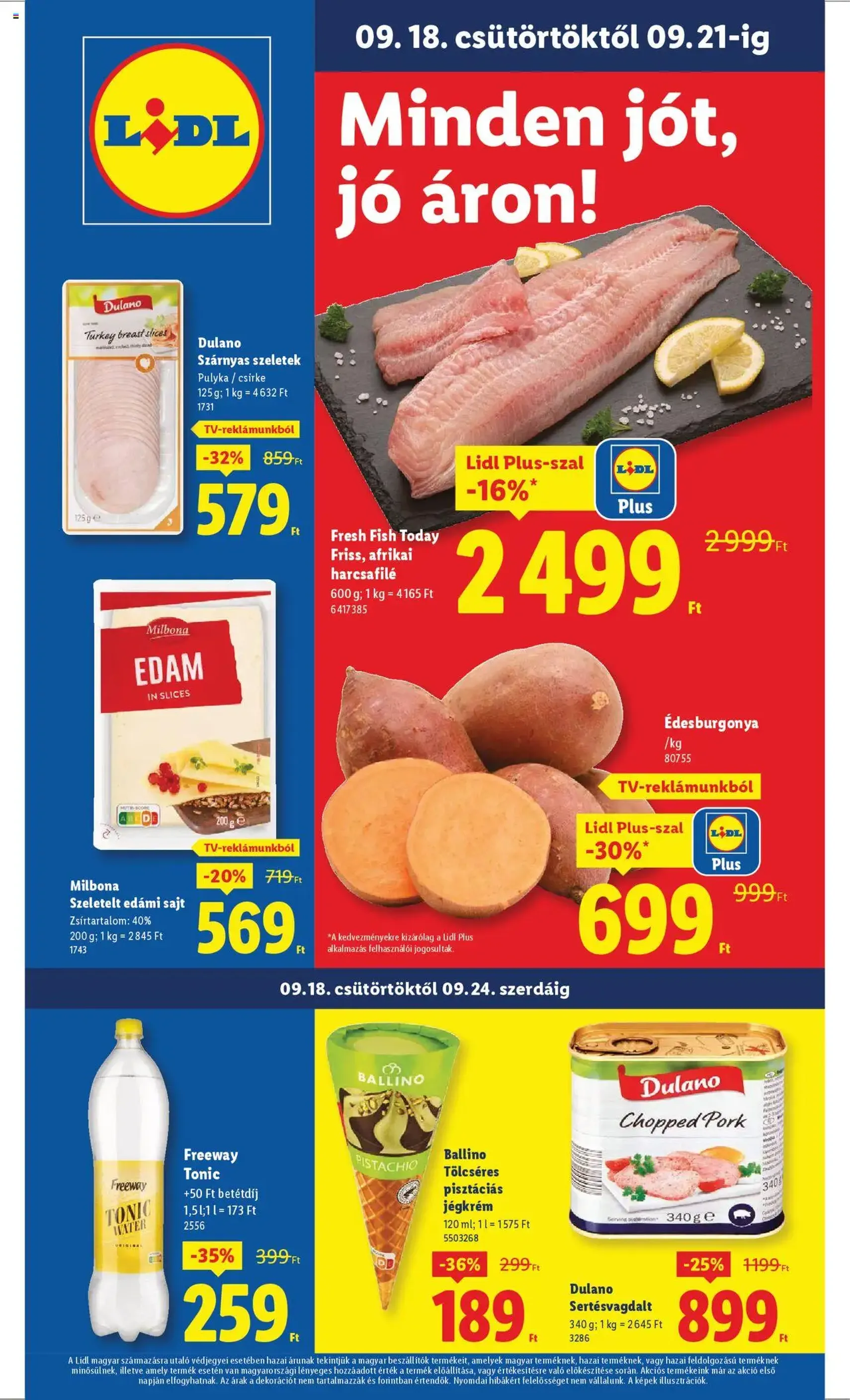 Lidl Akciós újság - 2025.09.18. érvényes szórólap 1 oldal 74 oldalból