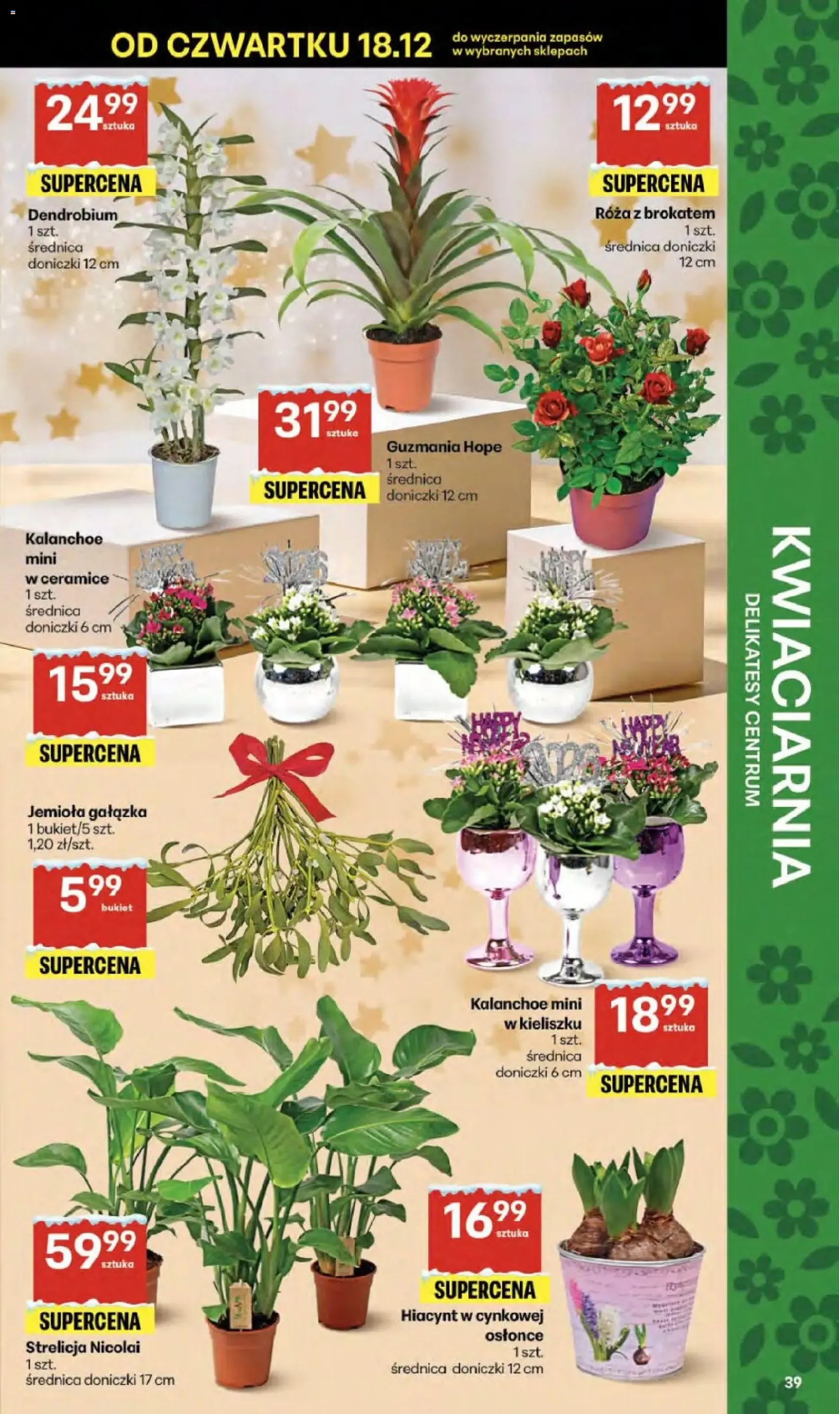 Delikatesy Centrum Gazetka - ważny gazetka od 18.12.2025 strona 39 z 42