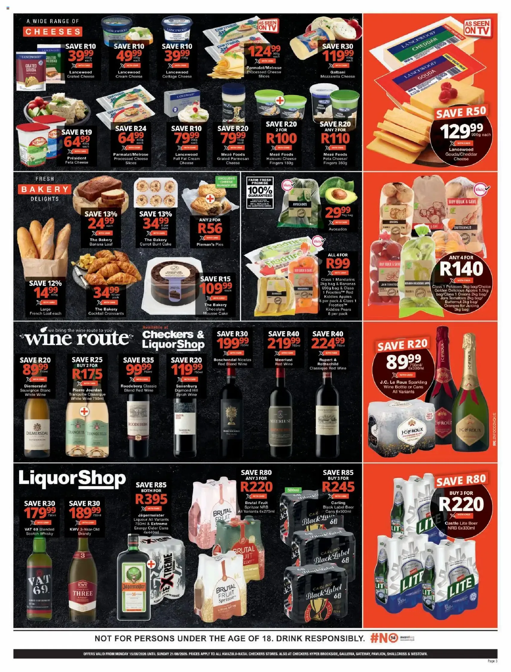 Checkers Specials - valid flyer from 15/06/2026, page 3 of 10