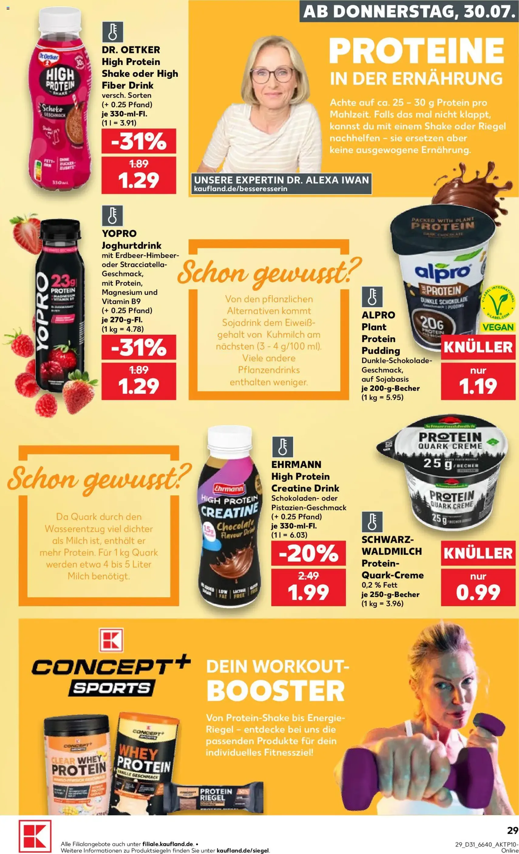 Kaufland Prospekt - Gültiger Prospekt ab 30.07.2026, Seite 29 von insgesamt 66