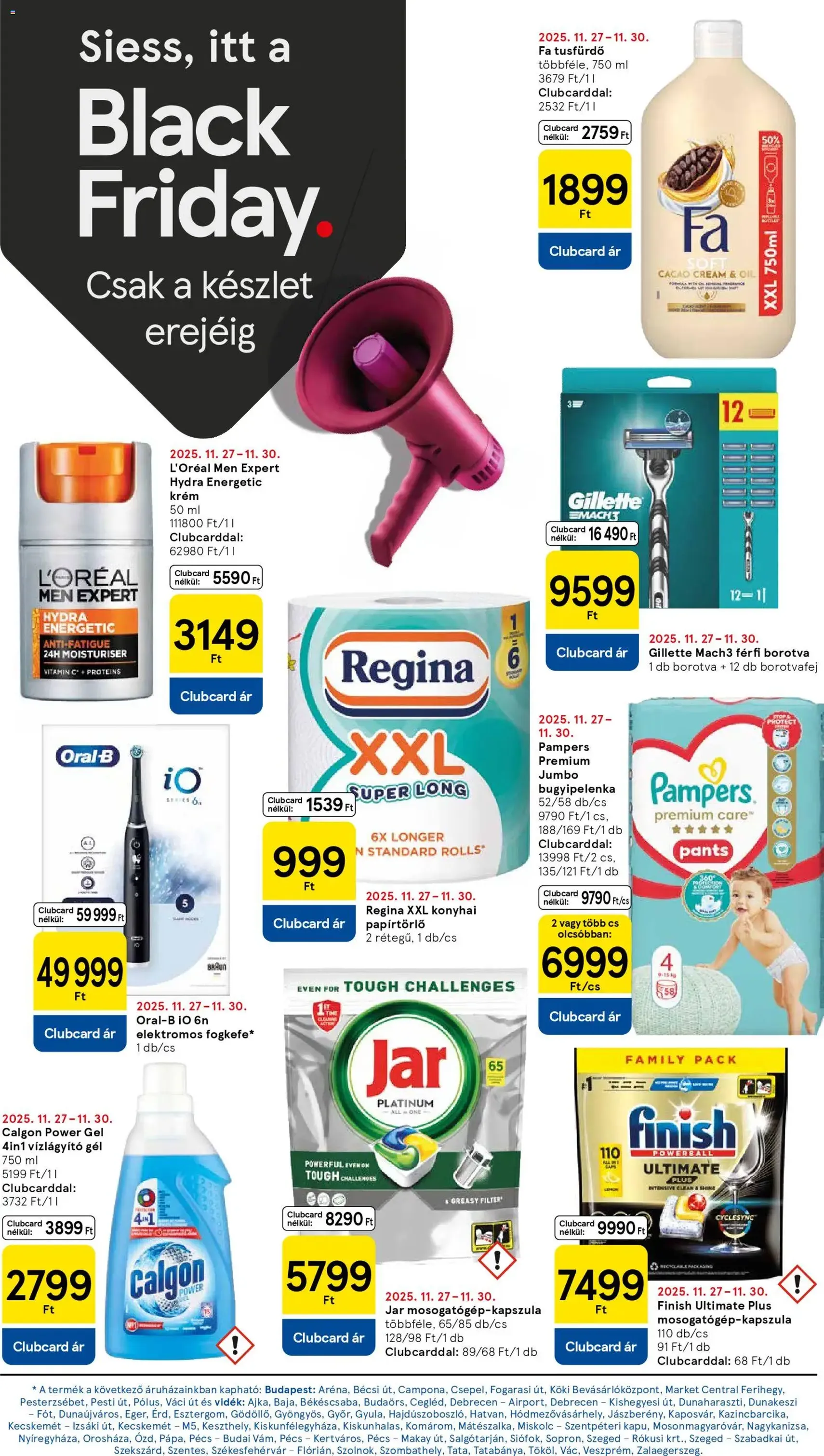 Tesco Hipermarket - Black Friday - 2025.11.27. érvényes szórólap 14 oldal 38 oldalból