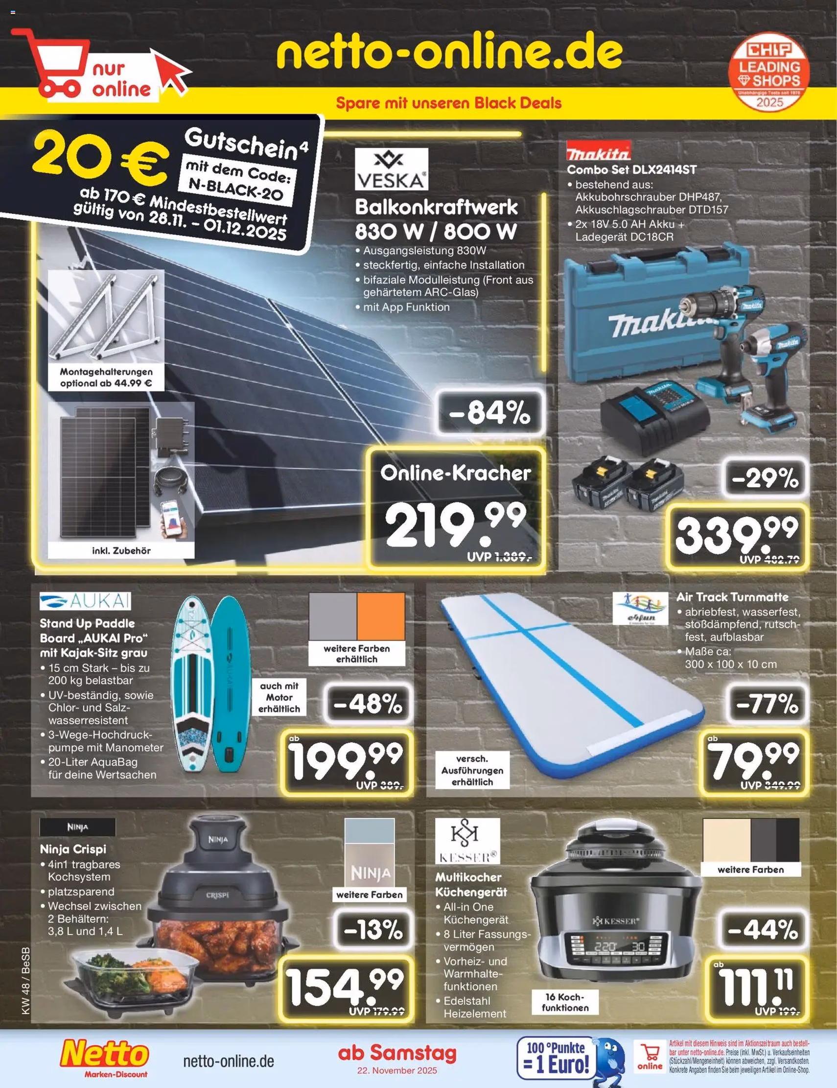 Netto Marken-Discount - Black Friday - Gültiger Prospekt ab 24.11.2025, Seite 26 von insgesamt 60