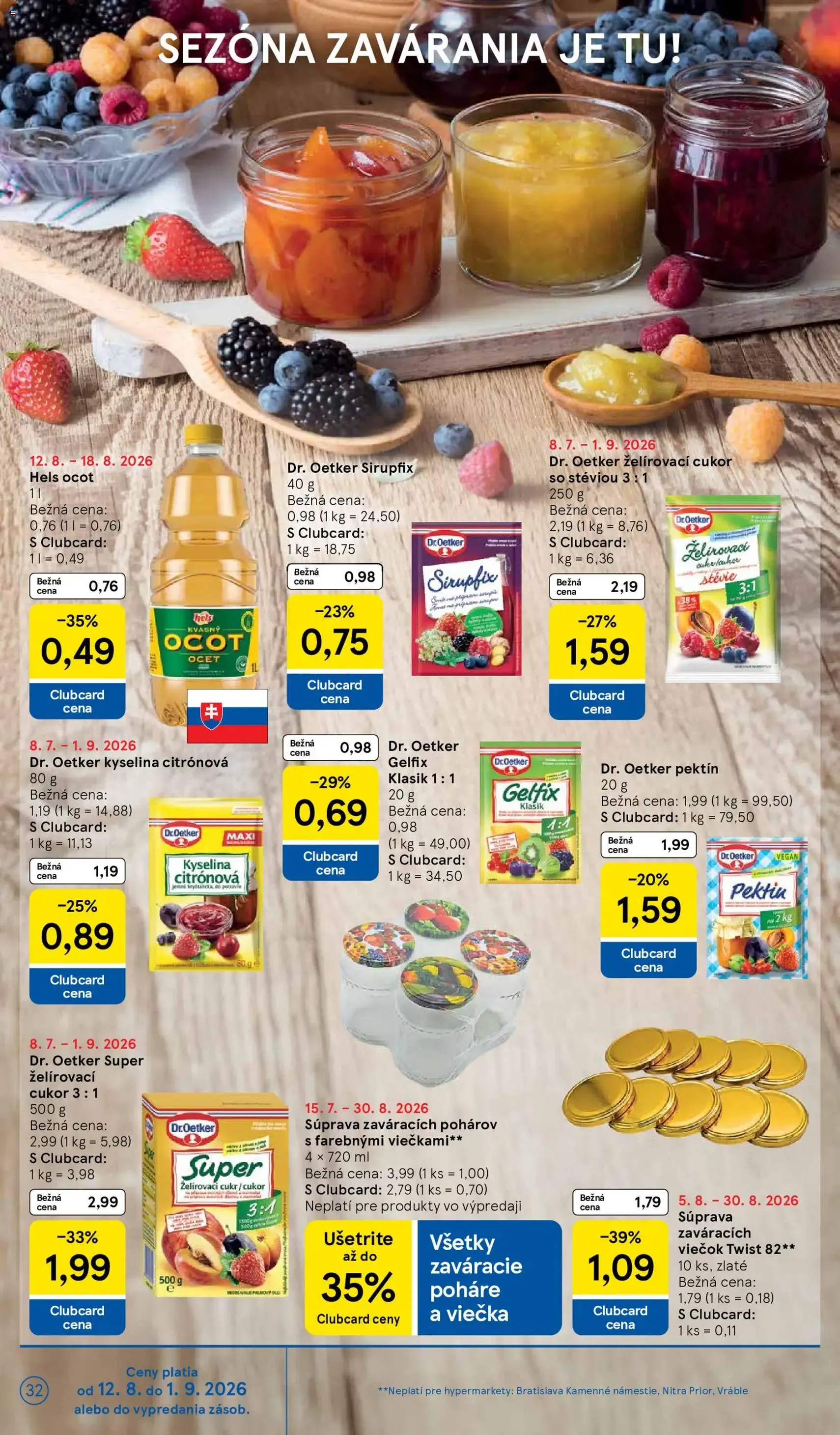 Tesco Hypermarket - leták - platný leták od 12.08.2026 strana 32 z 54