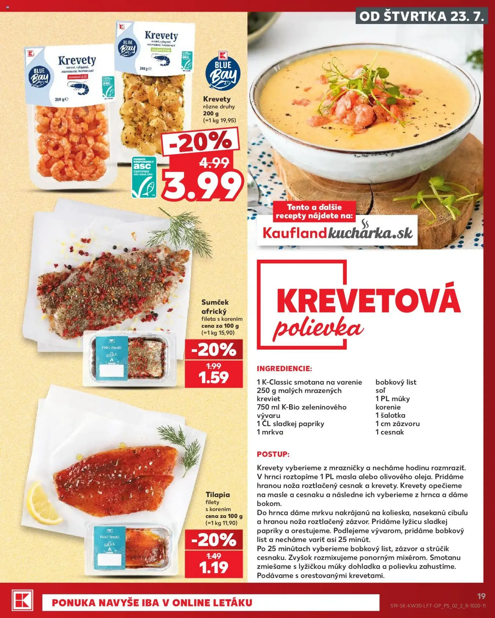 Kaufland leták - platný leták od 23.07.2026 strana 19 z 74