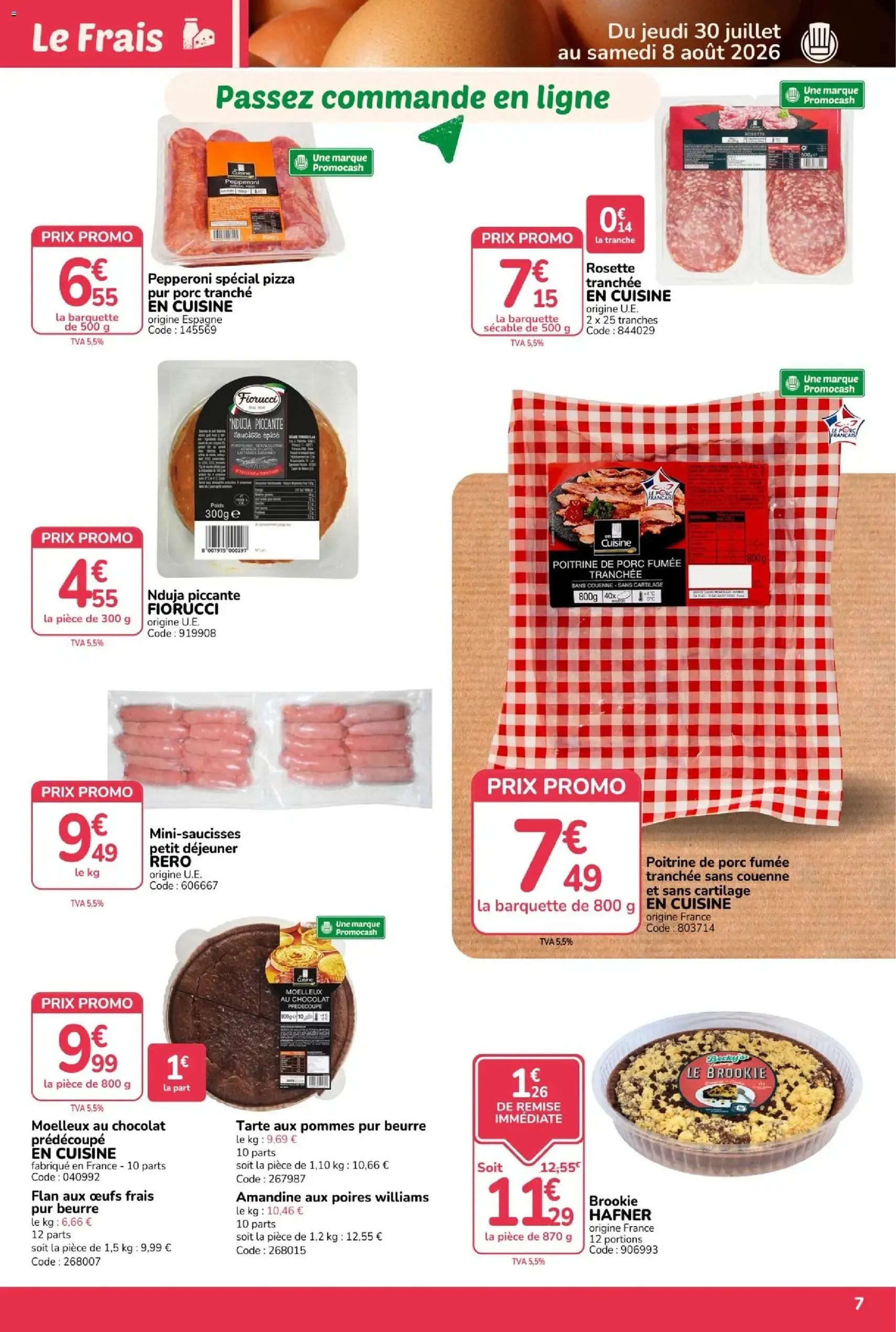 Promocash catalogue - brochure valable à partir du 30/07/2026, page 7 sur 24